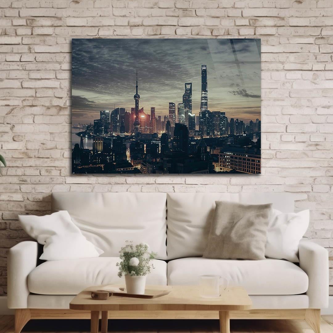 Tempered Glasss Wall Arts Art-Themed