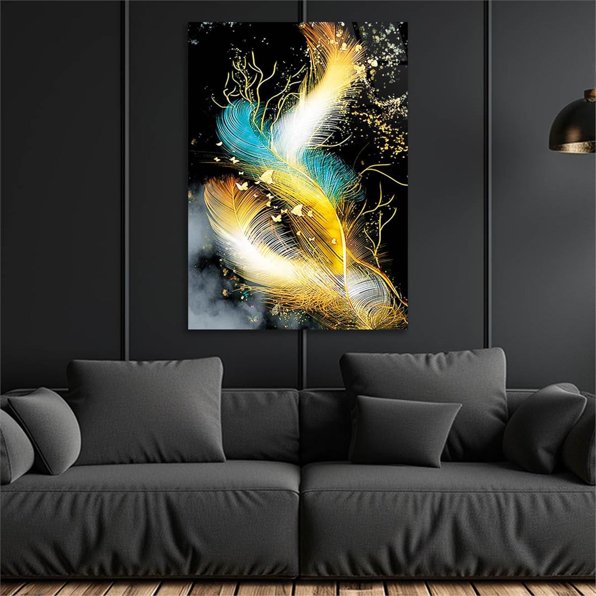 Tempered Glasss Wall Arts Art-Themed