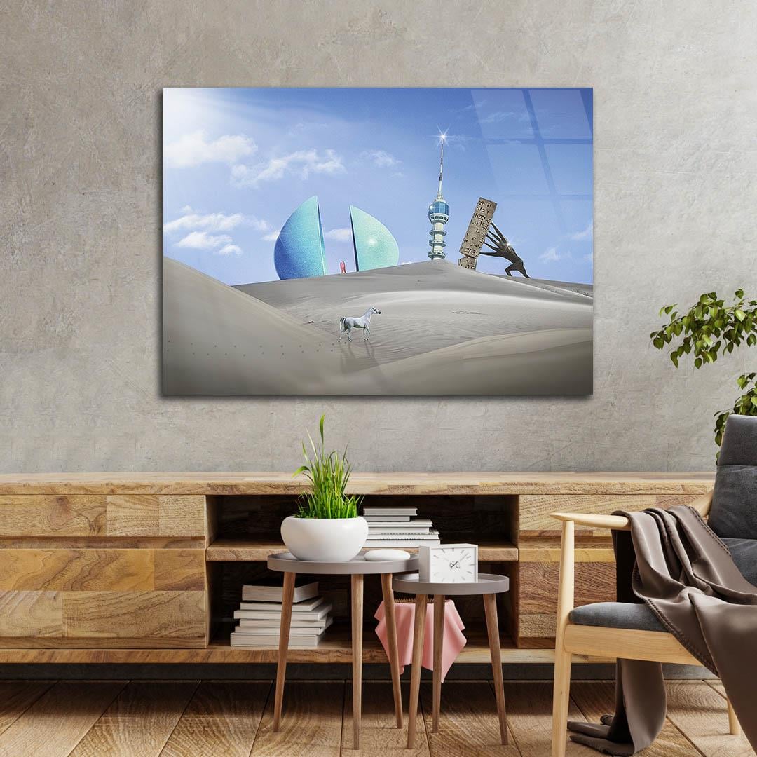 Tempered Glasss Wall Arts Art-Themed