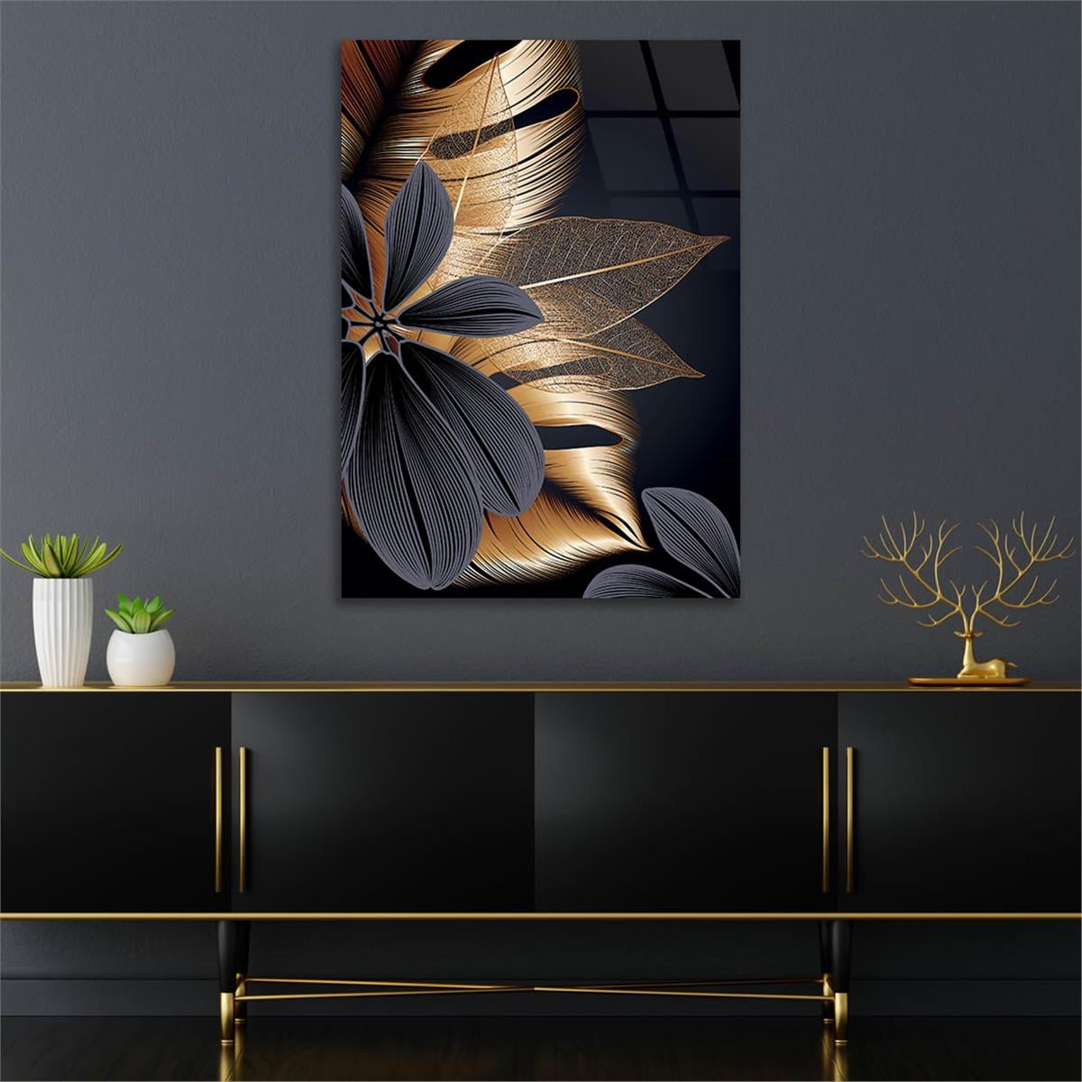 Tempered Glasss Wall Arts Art-Themed