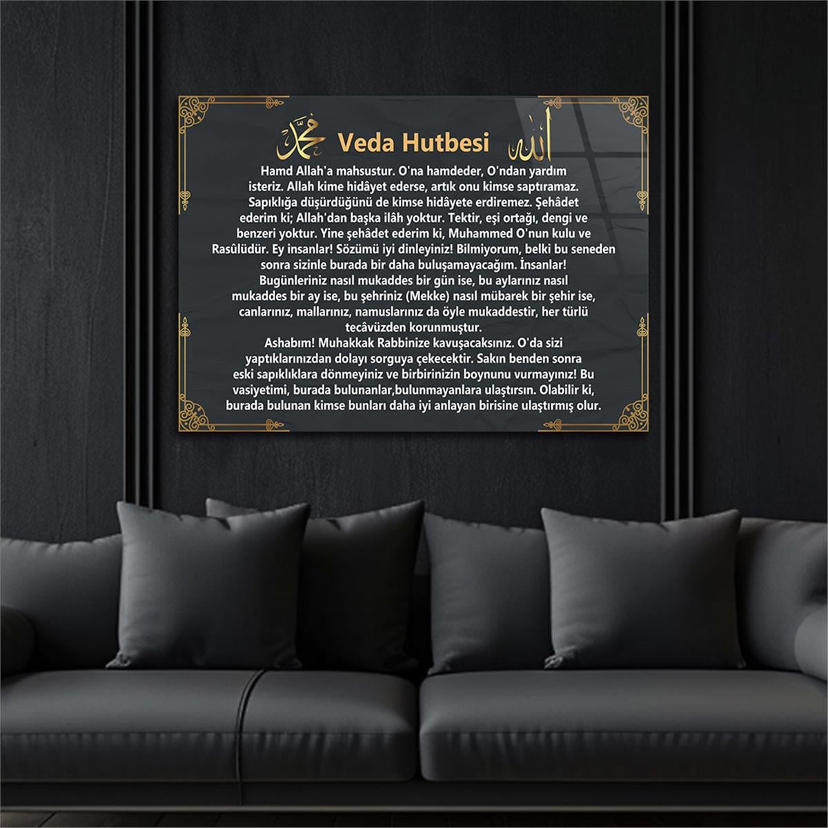 Tempered Glasss Wall Arts Religious-Themed