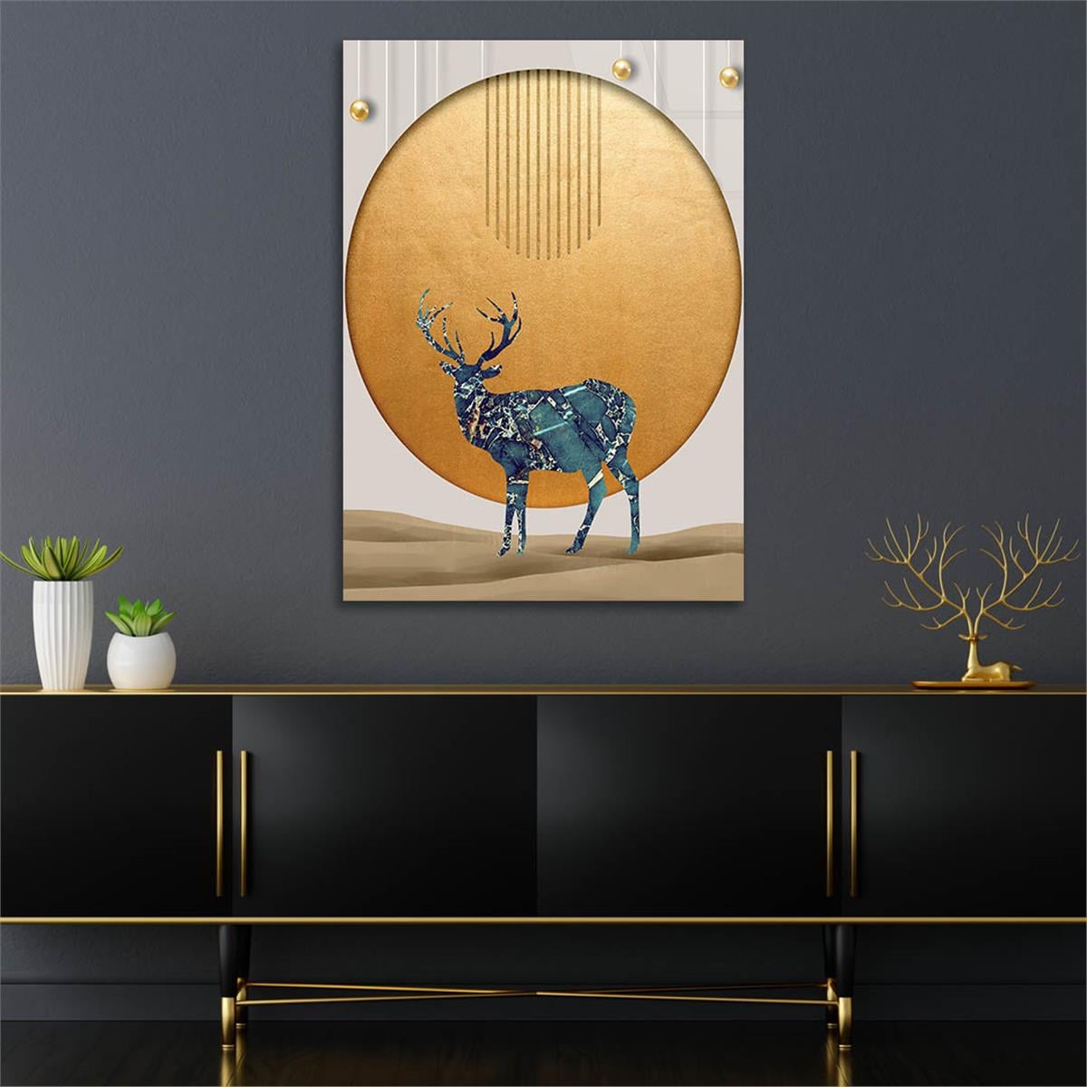 Vertical Tempered Glasss Wall Arts Art-Themed277