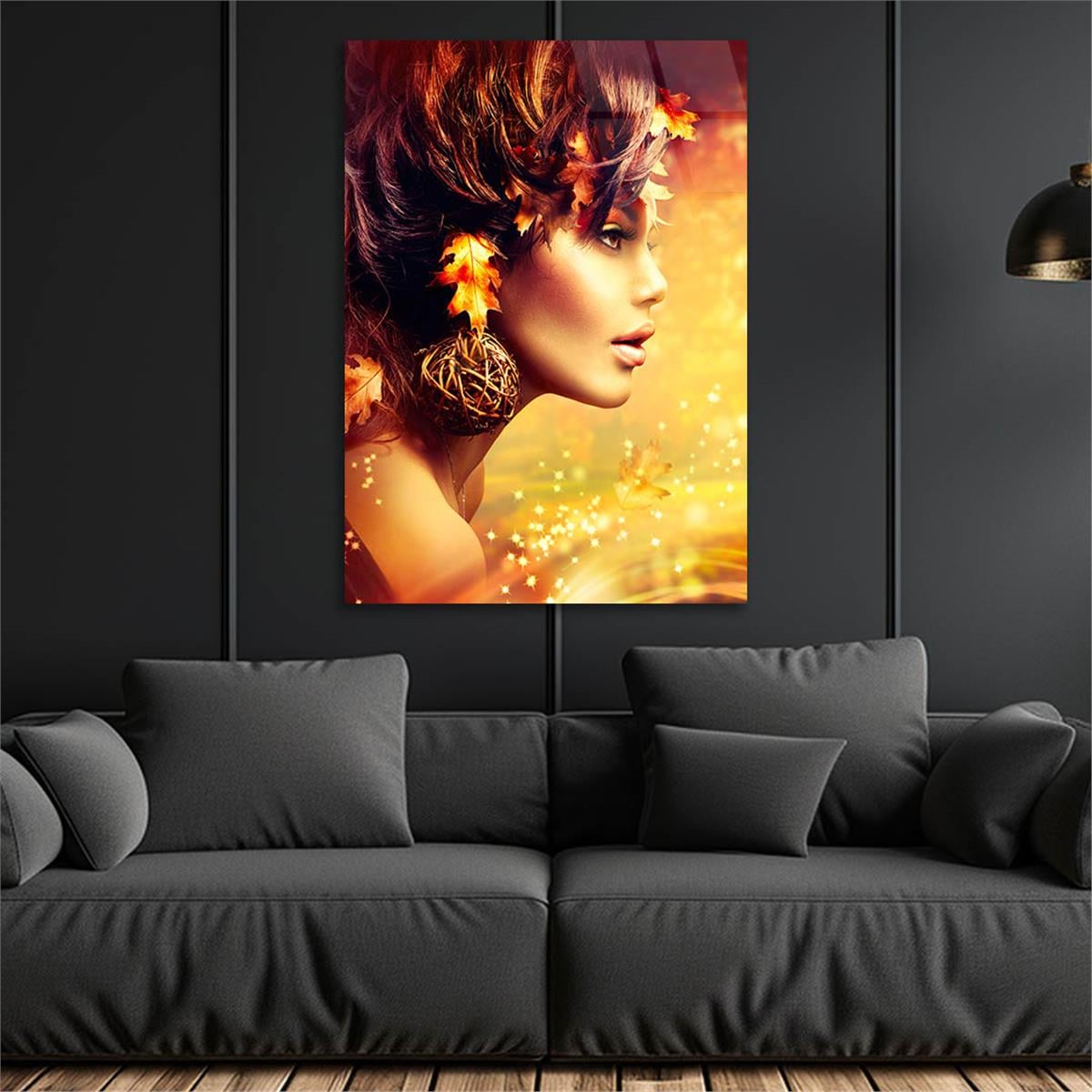 Tempered Glasss Wall Arts Art-Themed