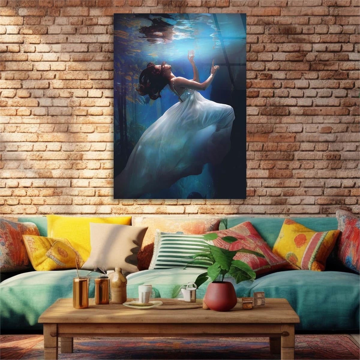 Tempered Glasss Wall Arts Art-Themed