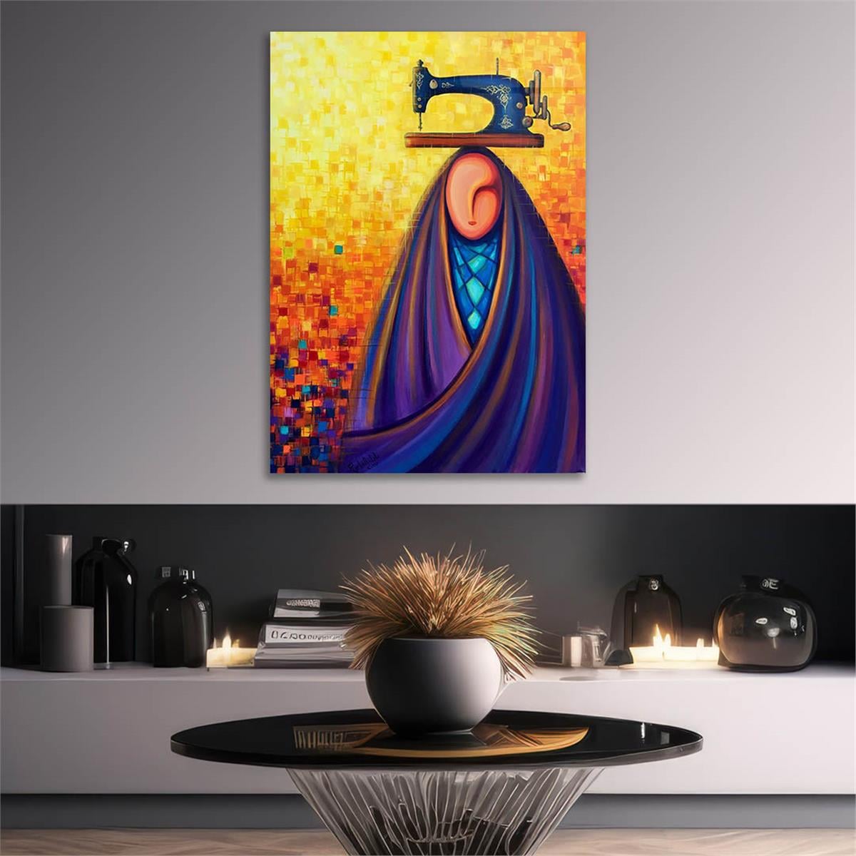 Tempered Glasss Wall Arts Art-Themed