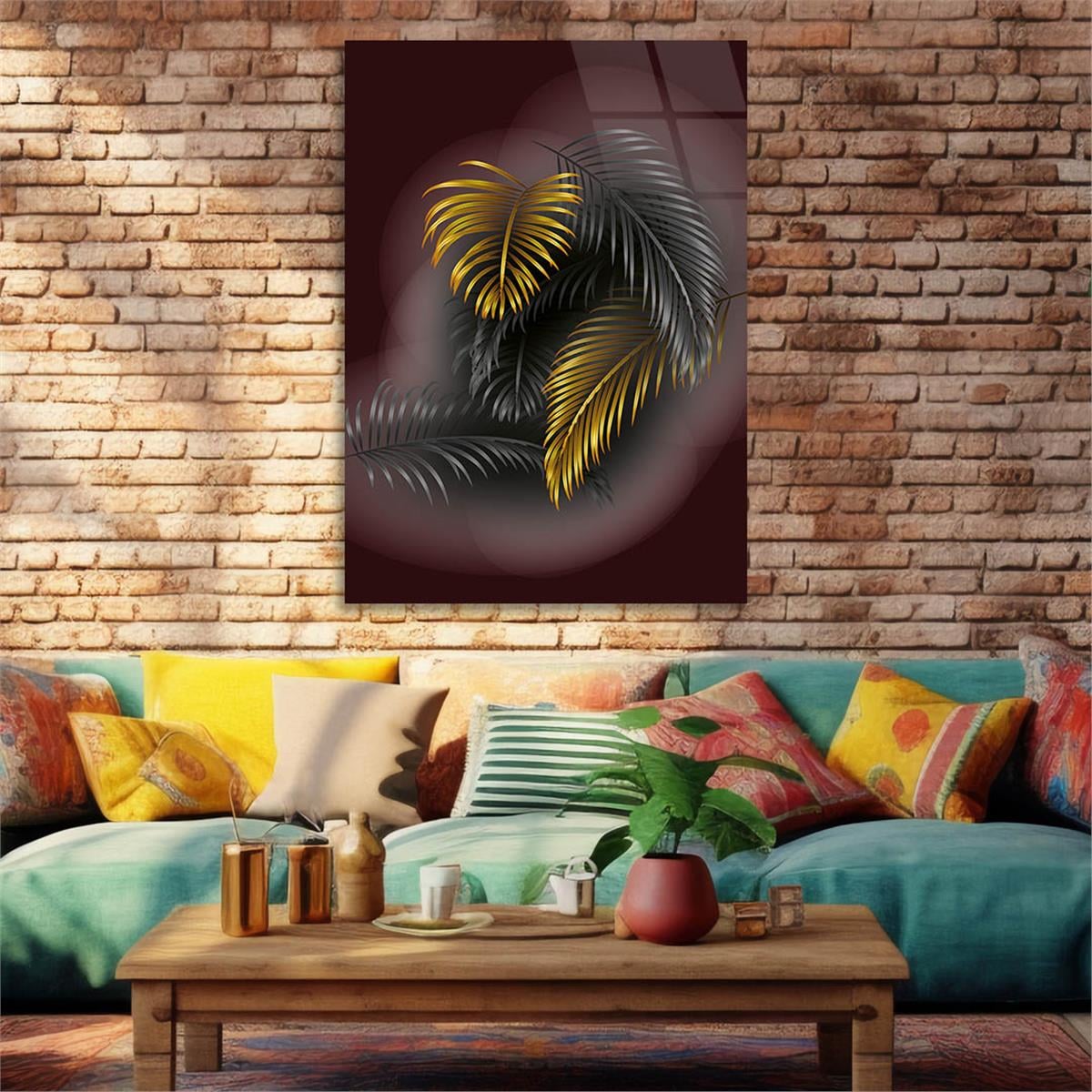 Tempered Glasss Wall Arts Art-Themed
