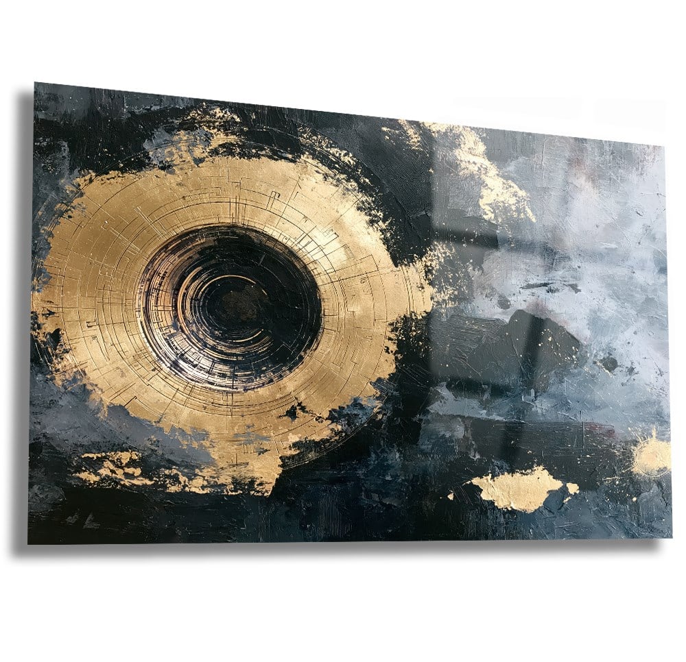 Kunst Thema auf bedrucktem Glas 574