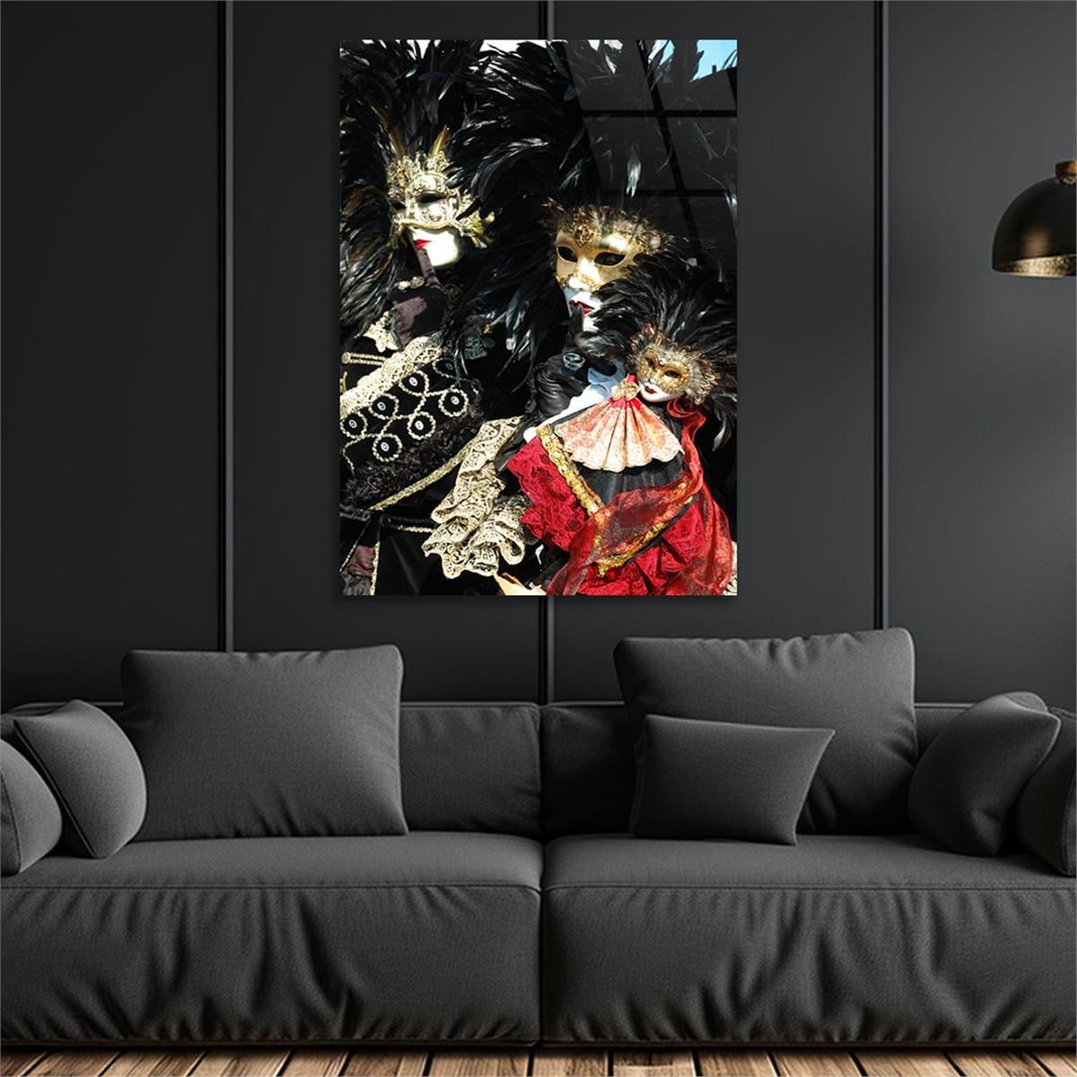 Tempered Glasss Wall Arts Art-Themed