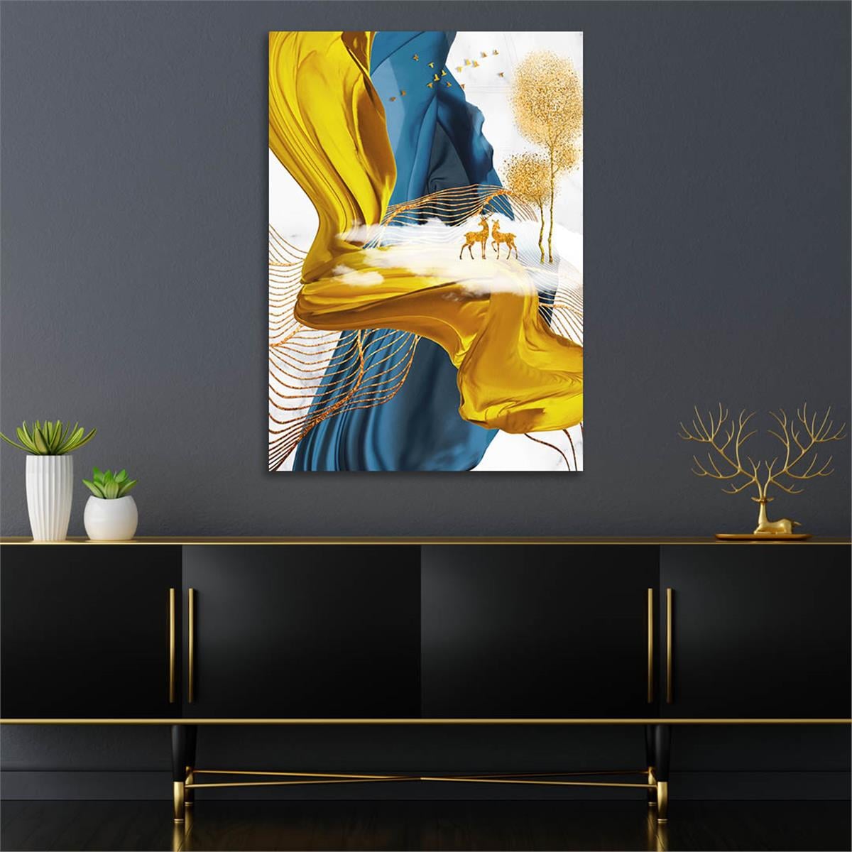 Vertical Tempered Glasss Wall Arts Art-Themed 300