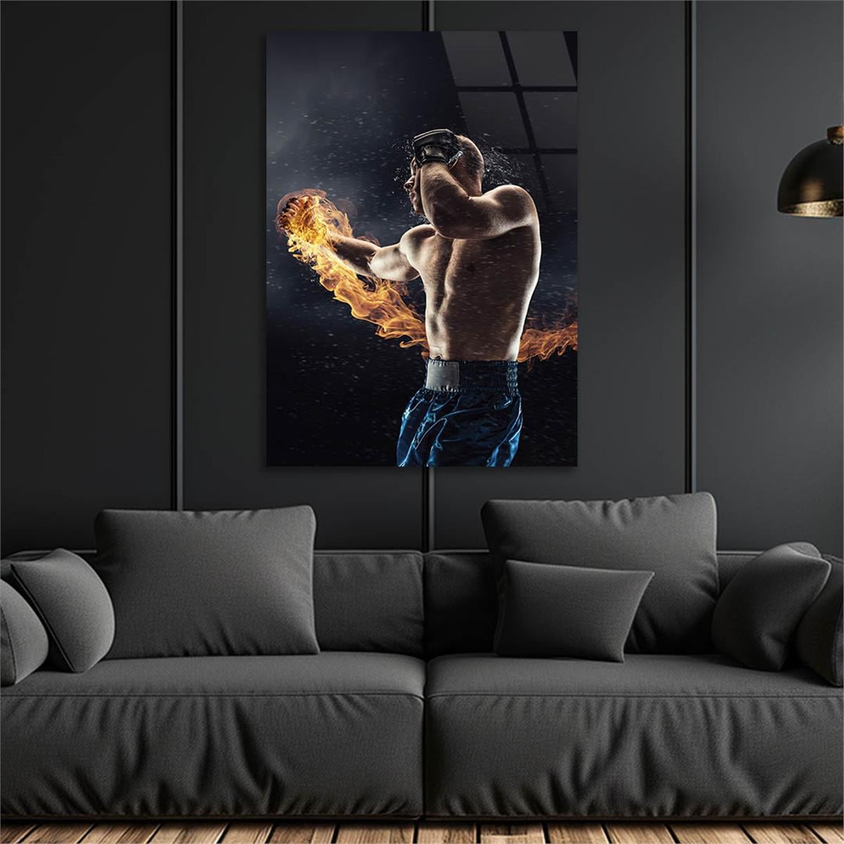 Tempered Glasss Wall Arts Art-Themed