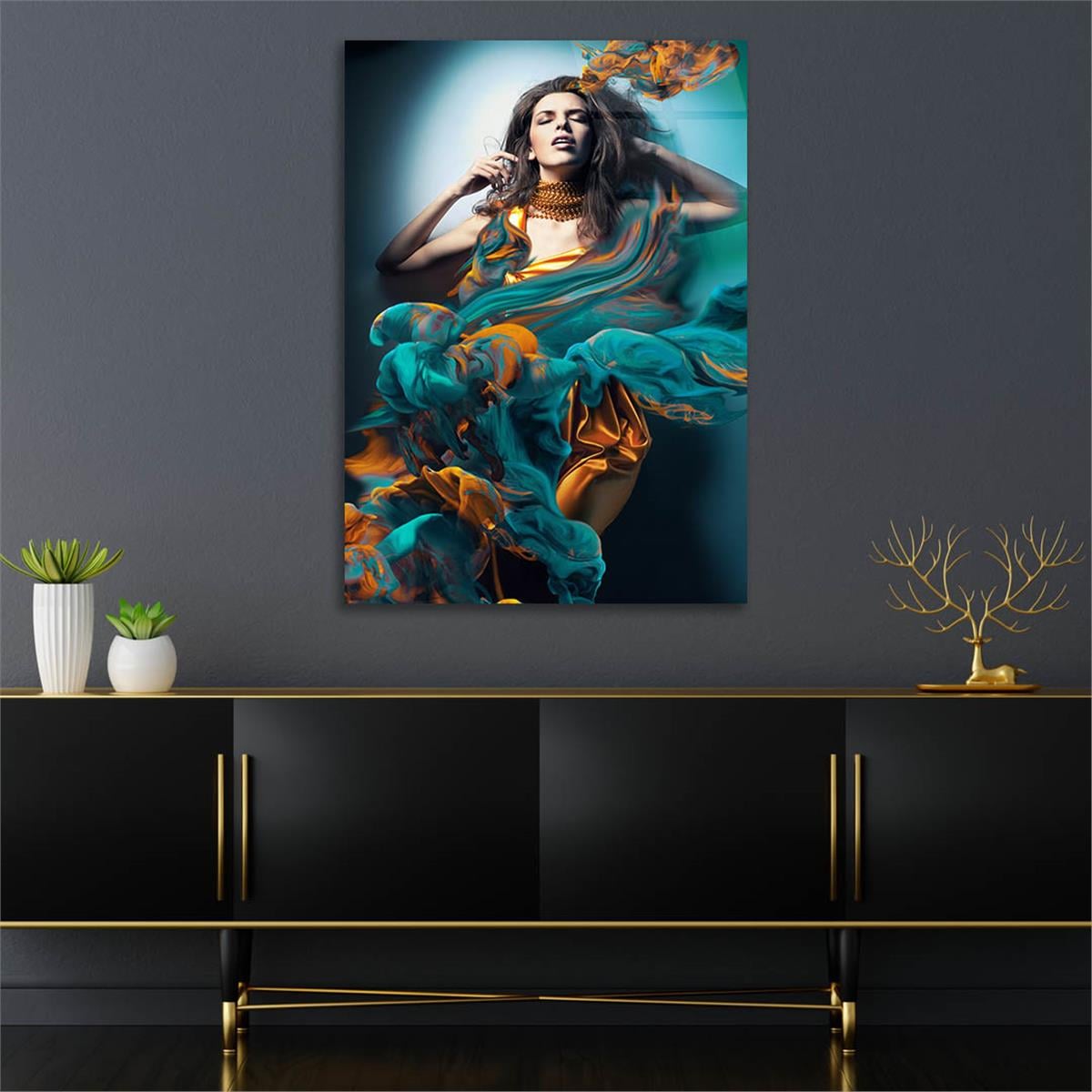 Tempered Glasss Wall Arts Art-Themed