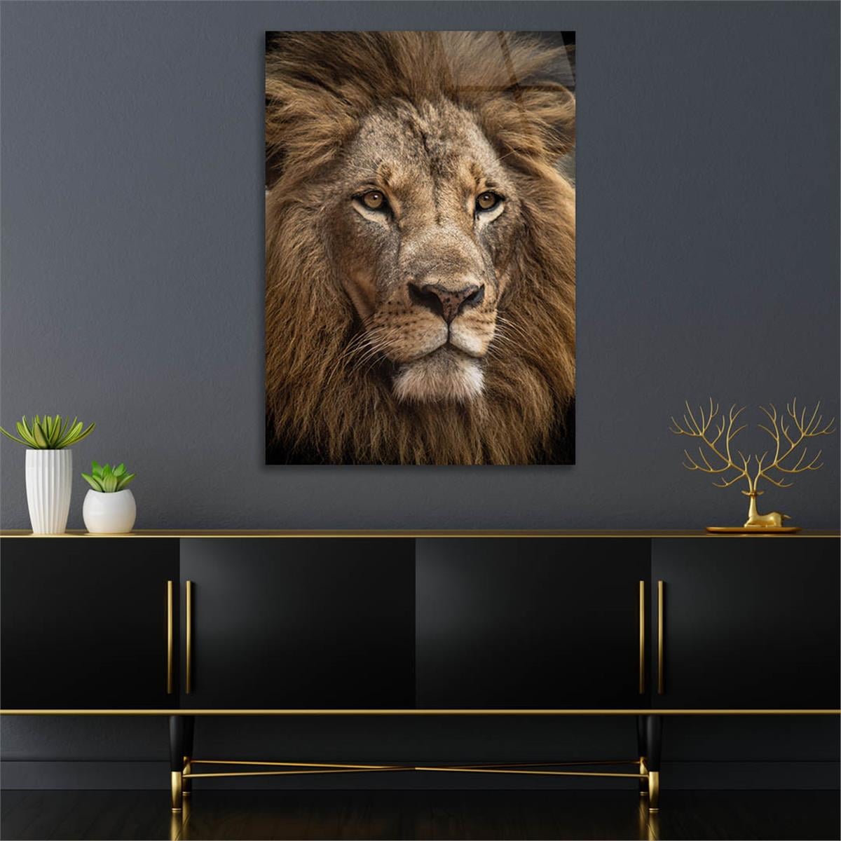 Thema Natur auf bedrucktem Glas