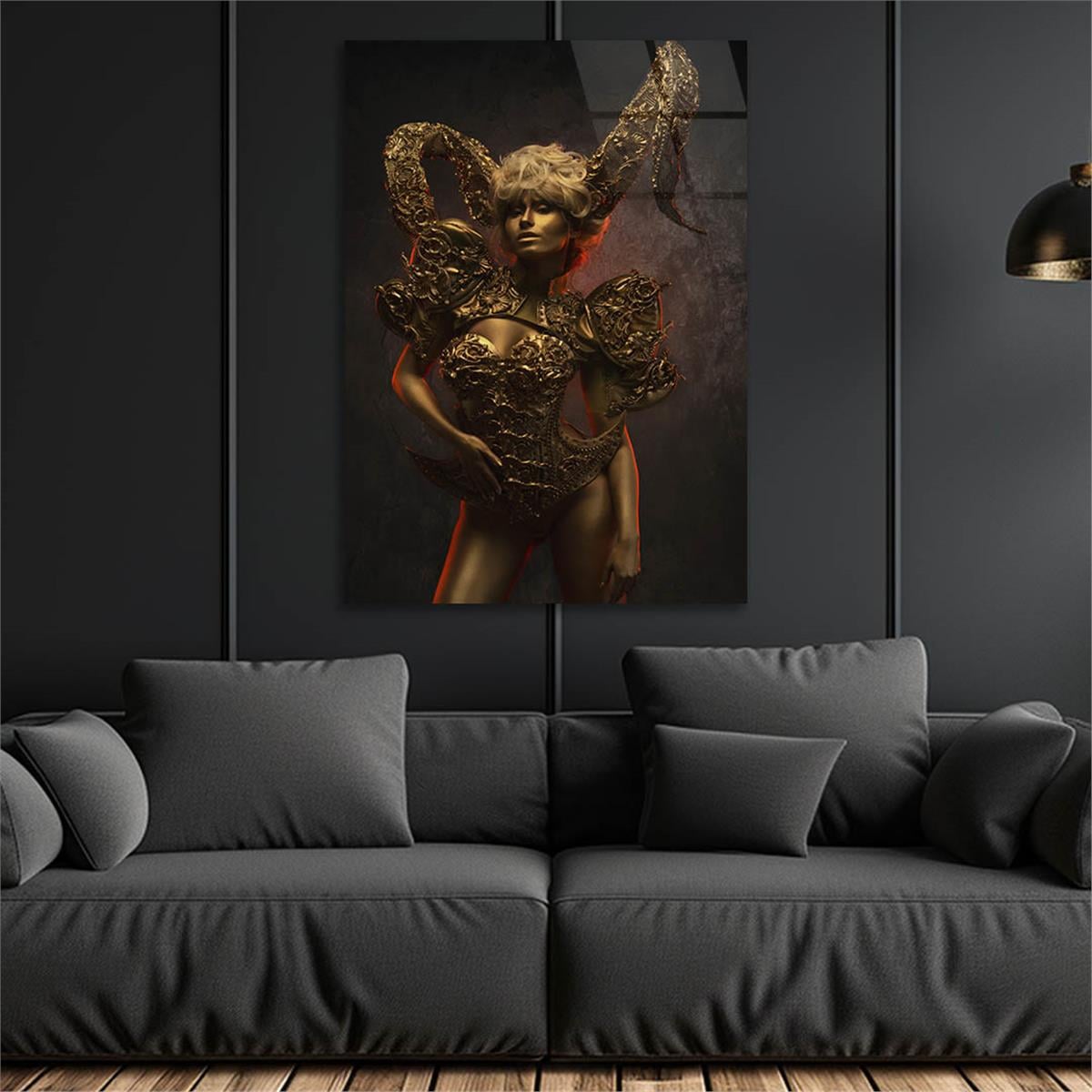 Tempered Glasss Wall Arts Art-Themed