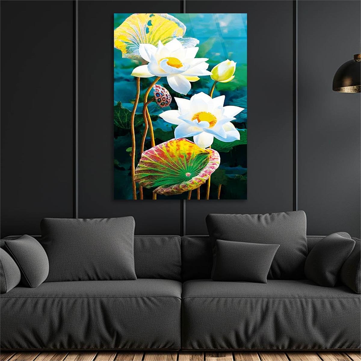 Tempered Glasss Wall Arts Art-Themed