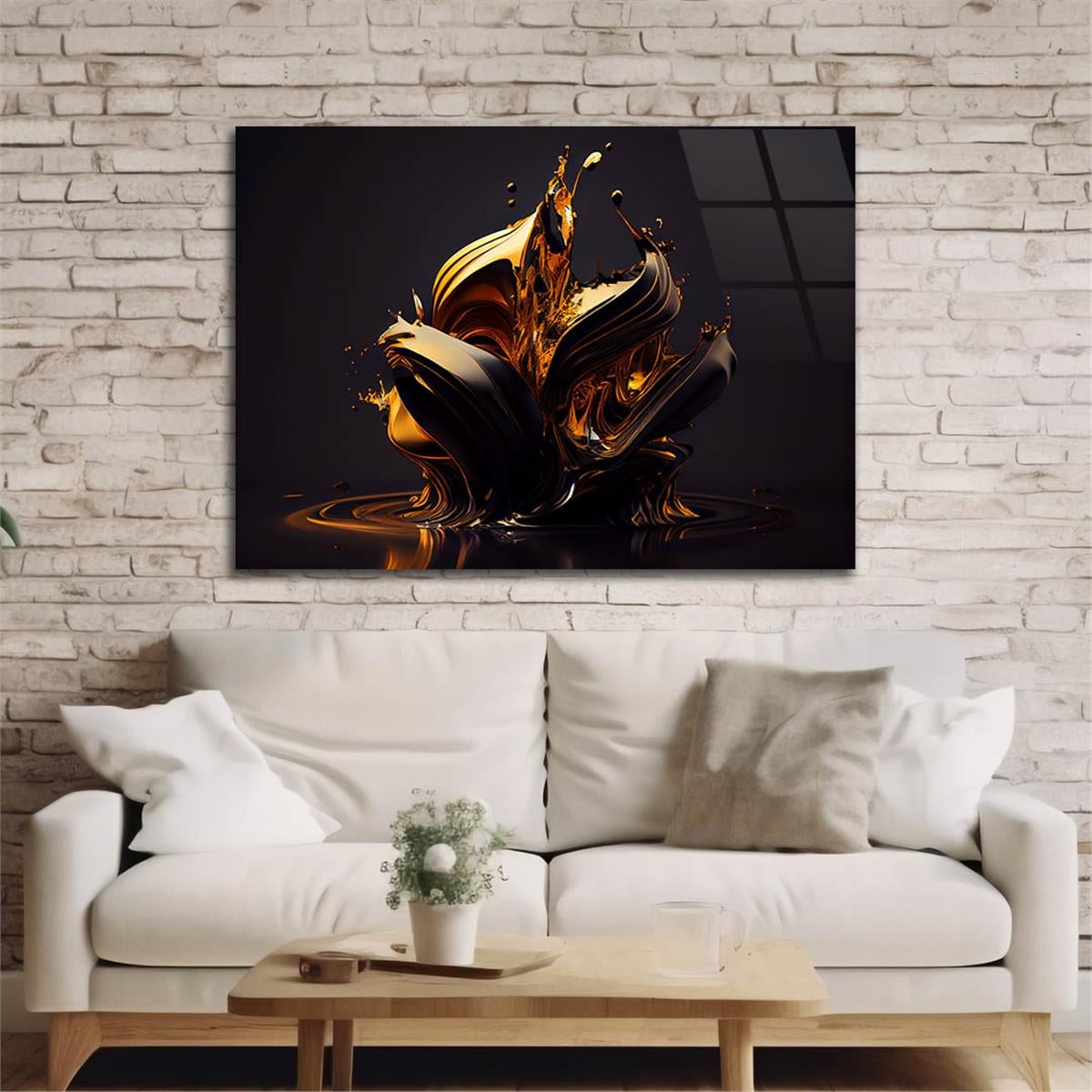 Sanat Temalı Cam Tablo 376