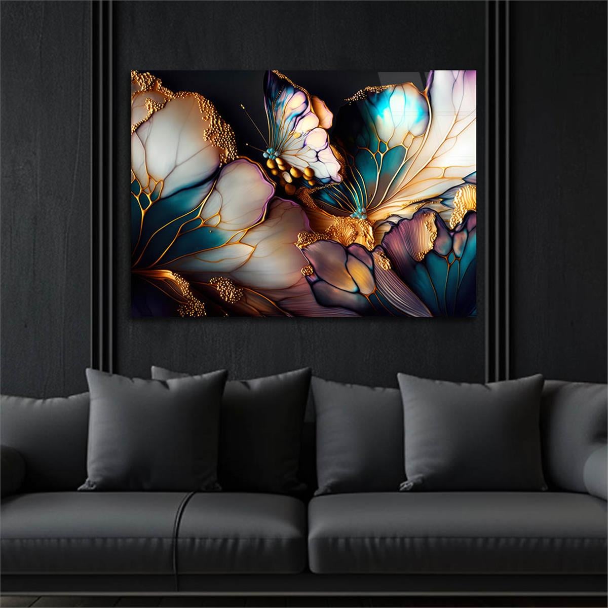 Sanat Temalı Cam Tablo 386