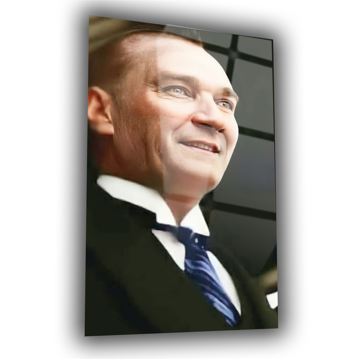 MUSTAFA KEMAL ATATÜRK Tempered Glasss Wall Art 