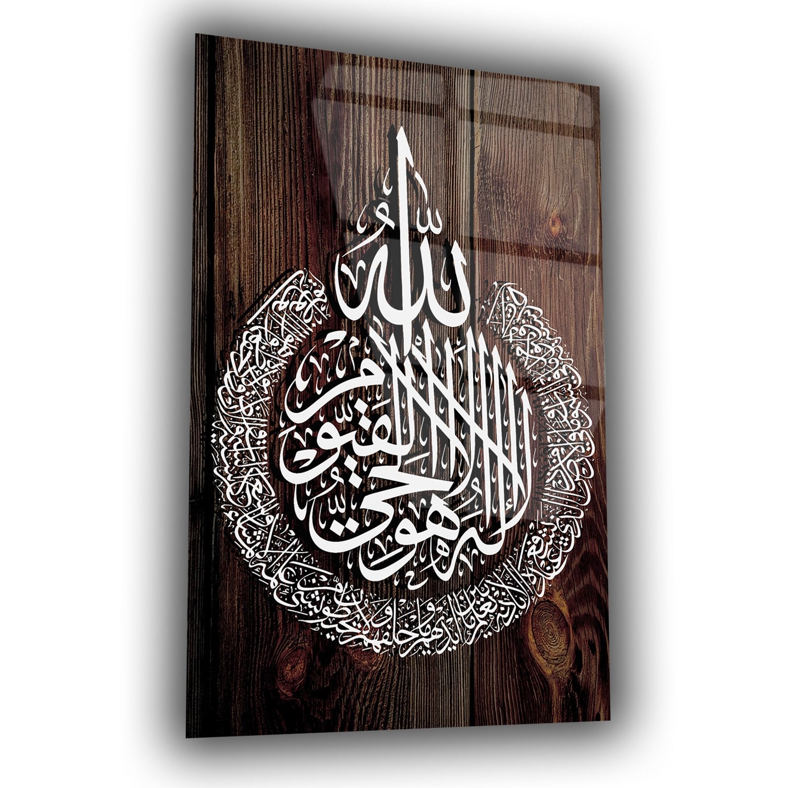 لوح زجاجي ديني