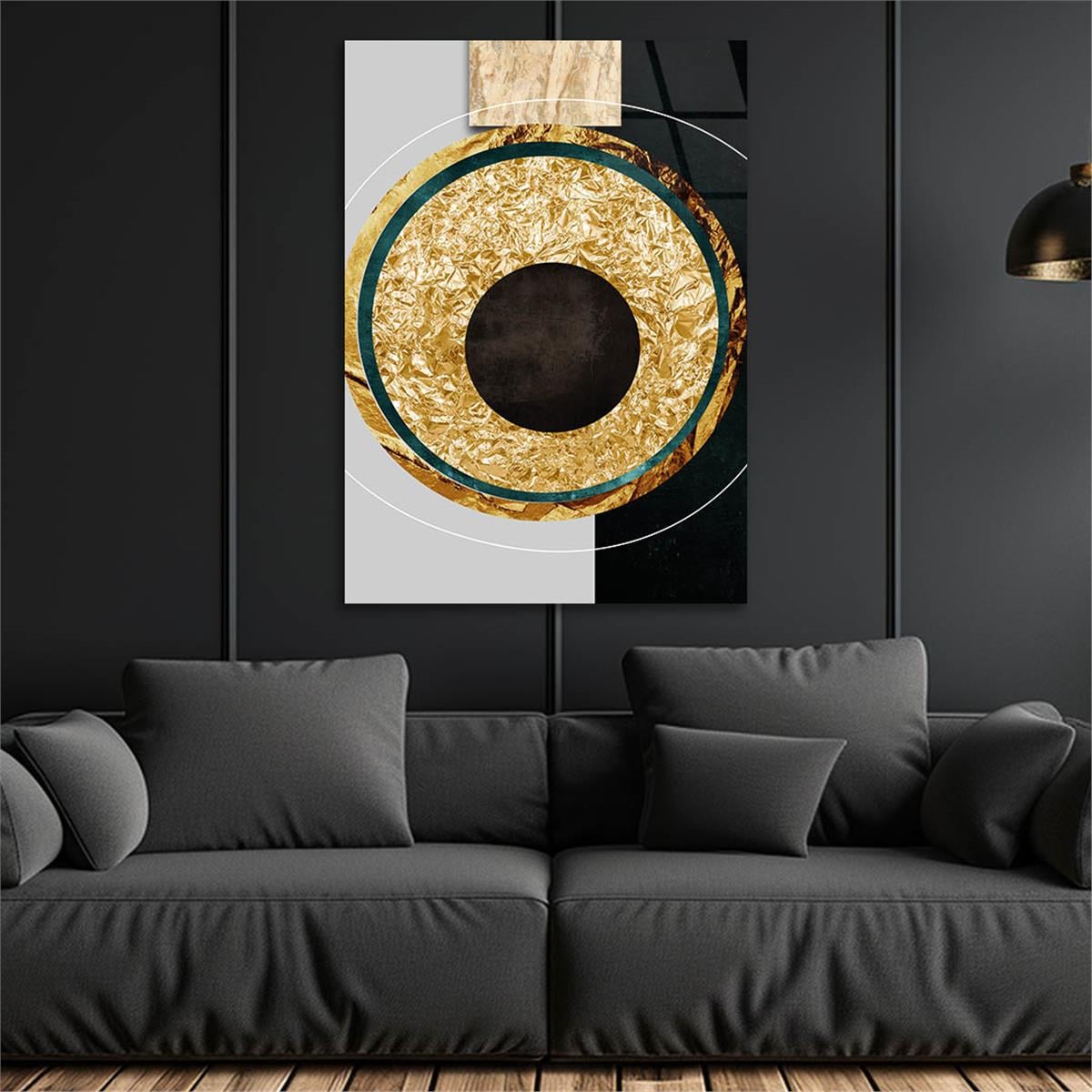 Vertical Tempered Glasss Wall Arts Art-Themed 289