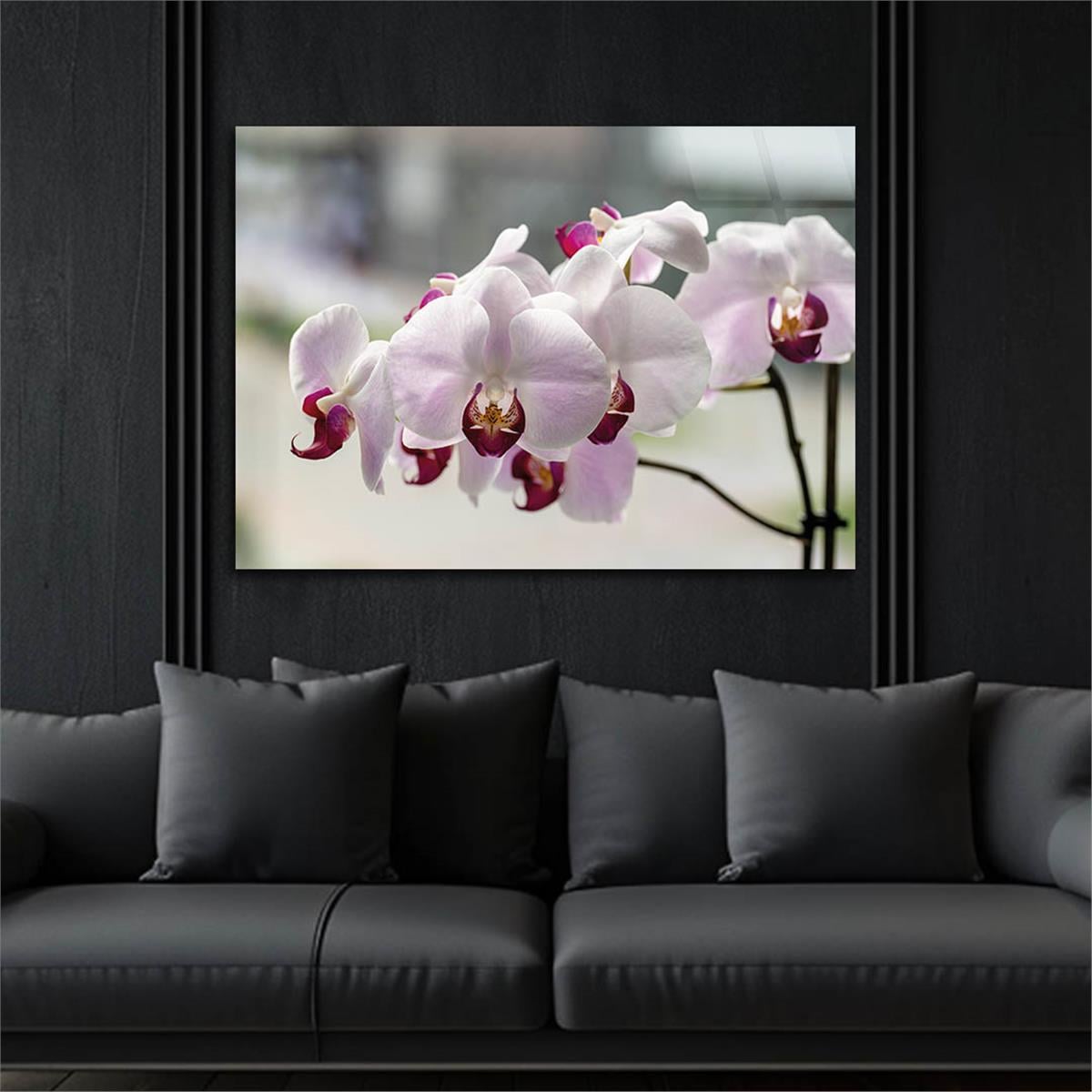 Horizontal Natured-Themed Tempered Glass Wall Art 313
