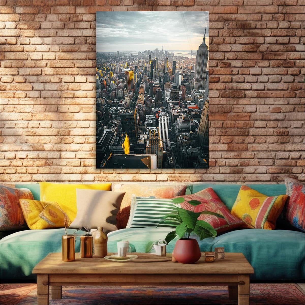 Tempered Glasss Wall Arts Art-Themed