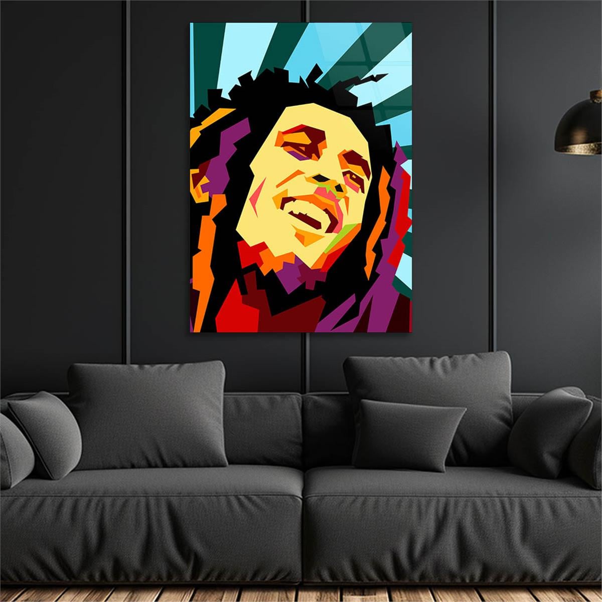 Tempered Glasss Wall Arts Art-Themed