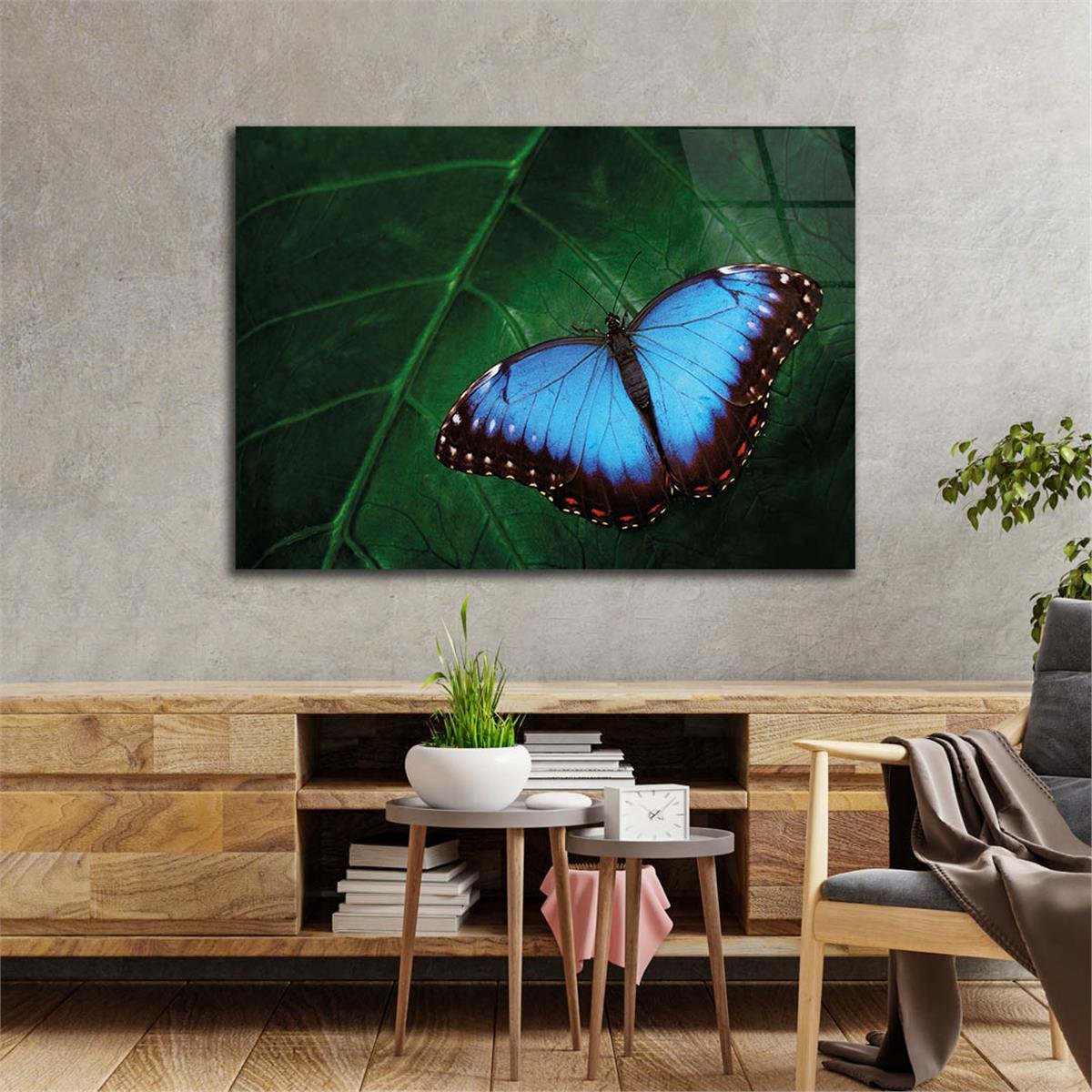 Tempered Glasss Wall Arts Natured-Themed