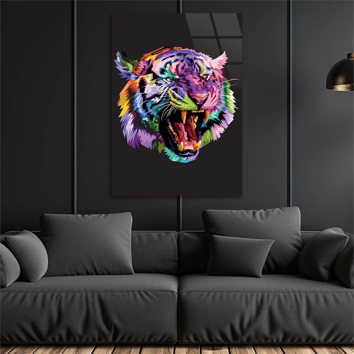 Tempered Glasss Wall Arts Art-Themed