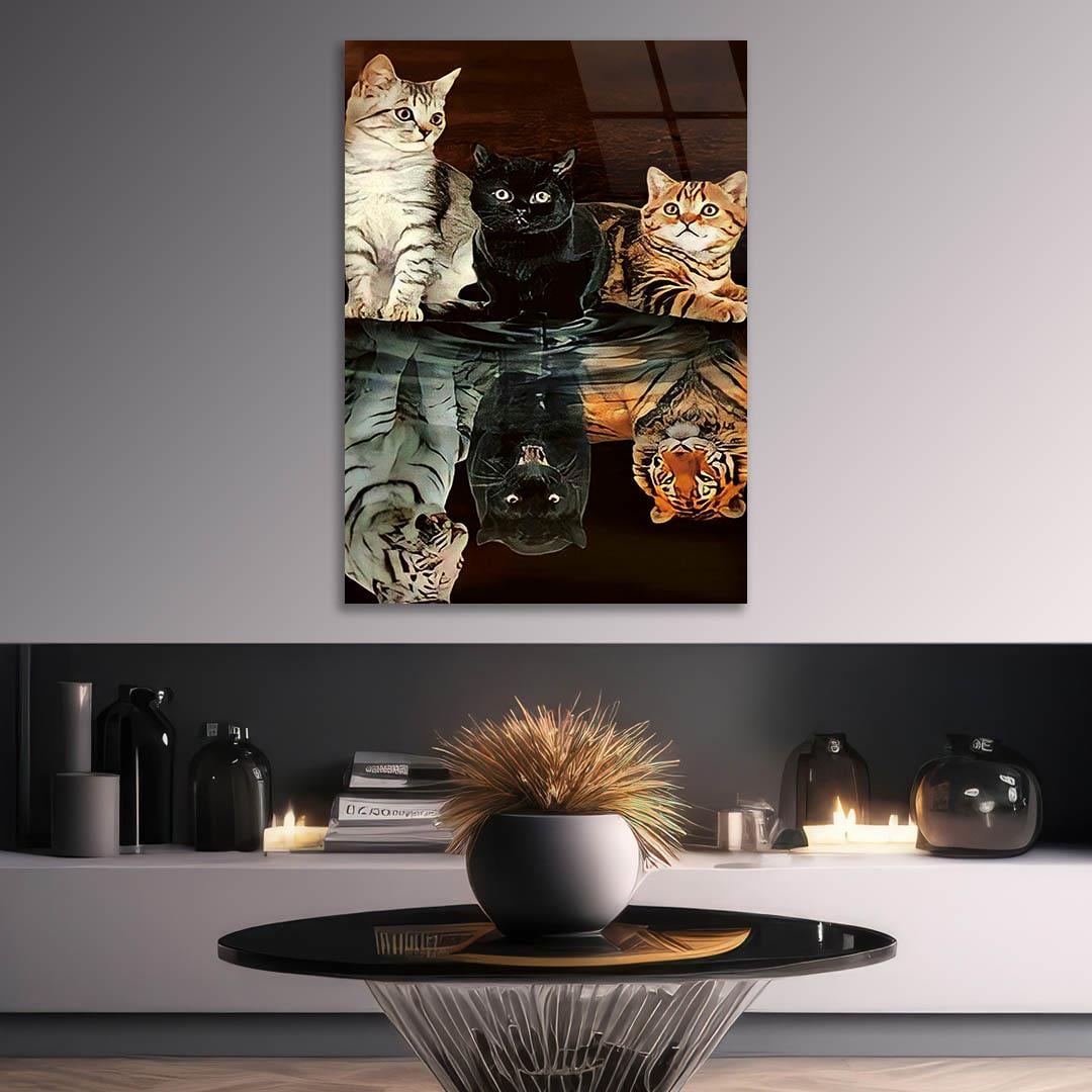 Tempered Glasss Wall Arts Art-Themed