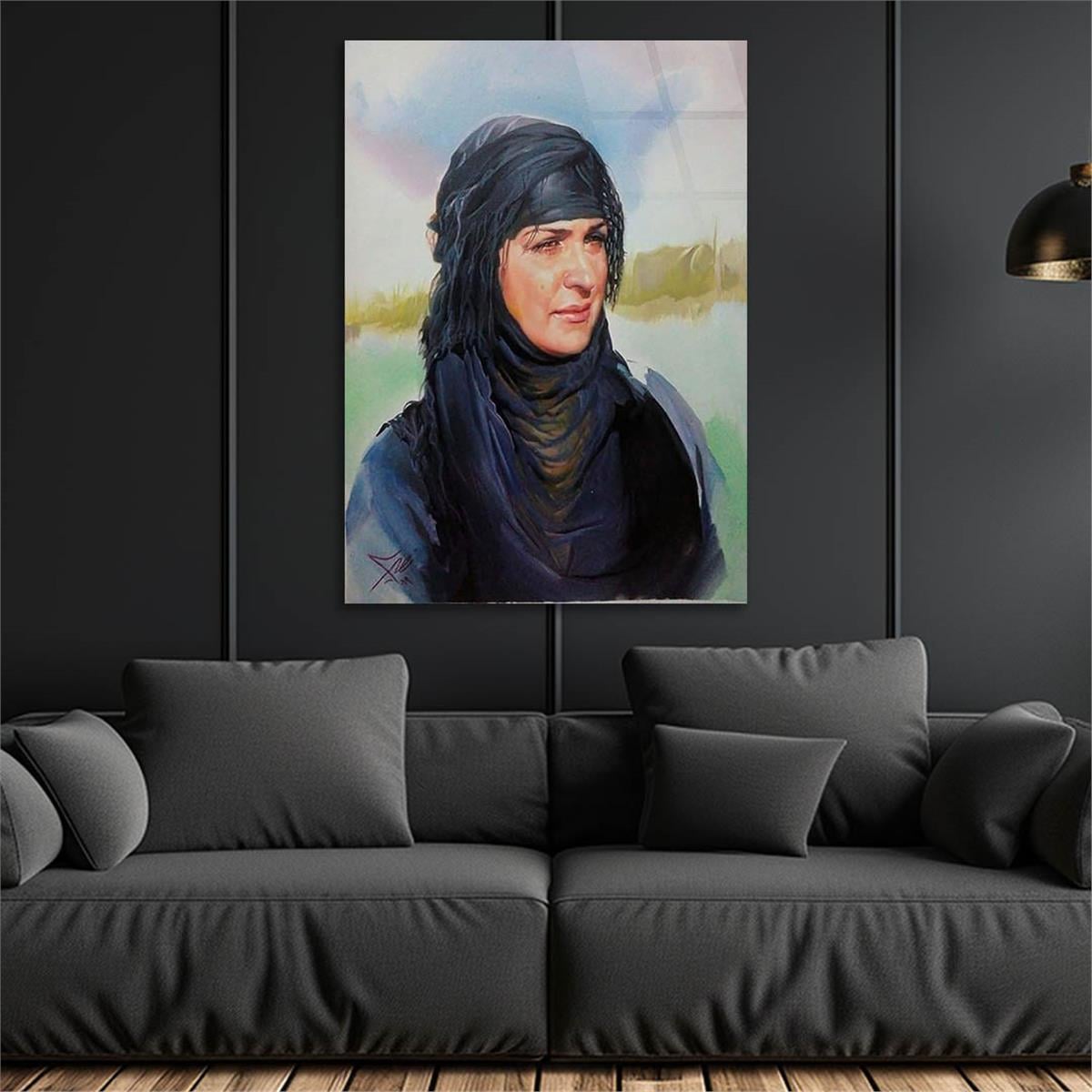 Tempered Glasss Wall Arts Art-Themed