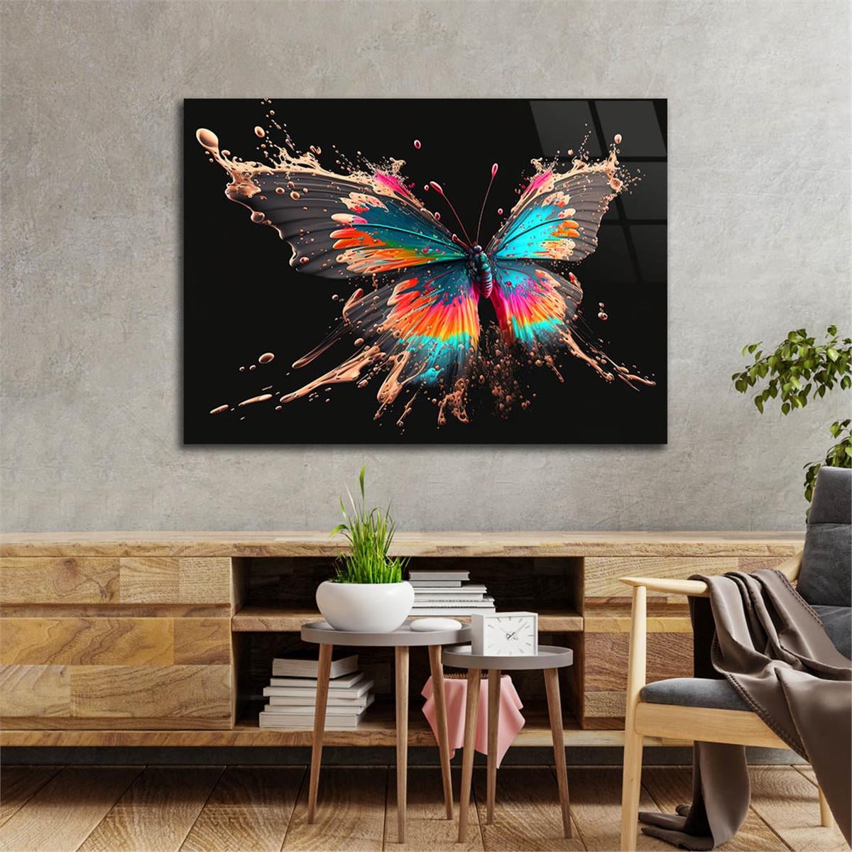 Sanat Temalı Cam Tablo 441