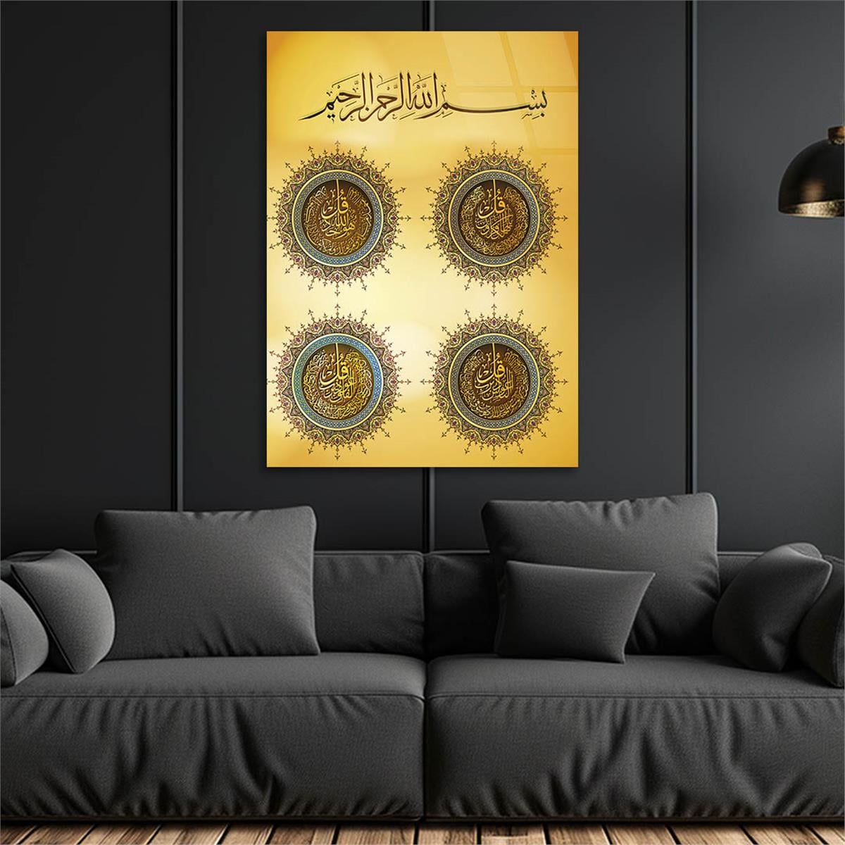 Tempered Glasss Wall Arts Religious-Themed