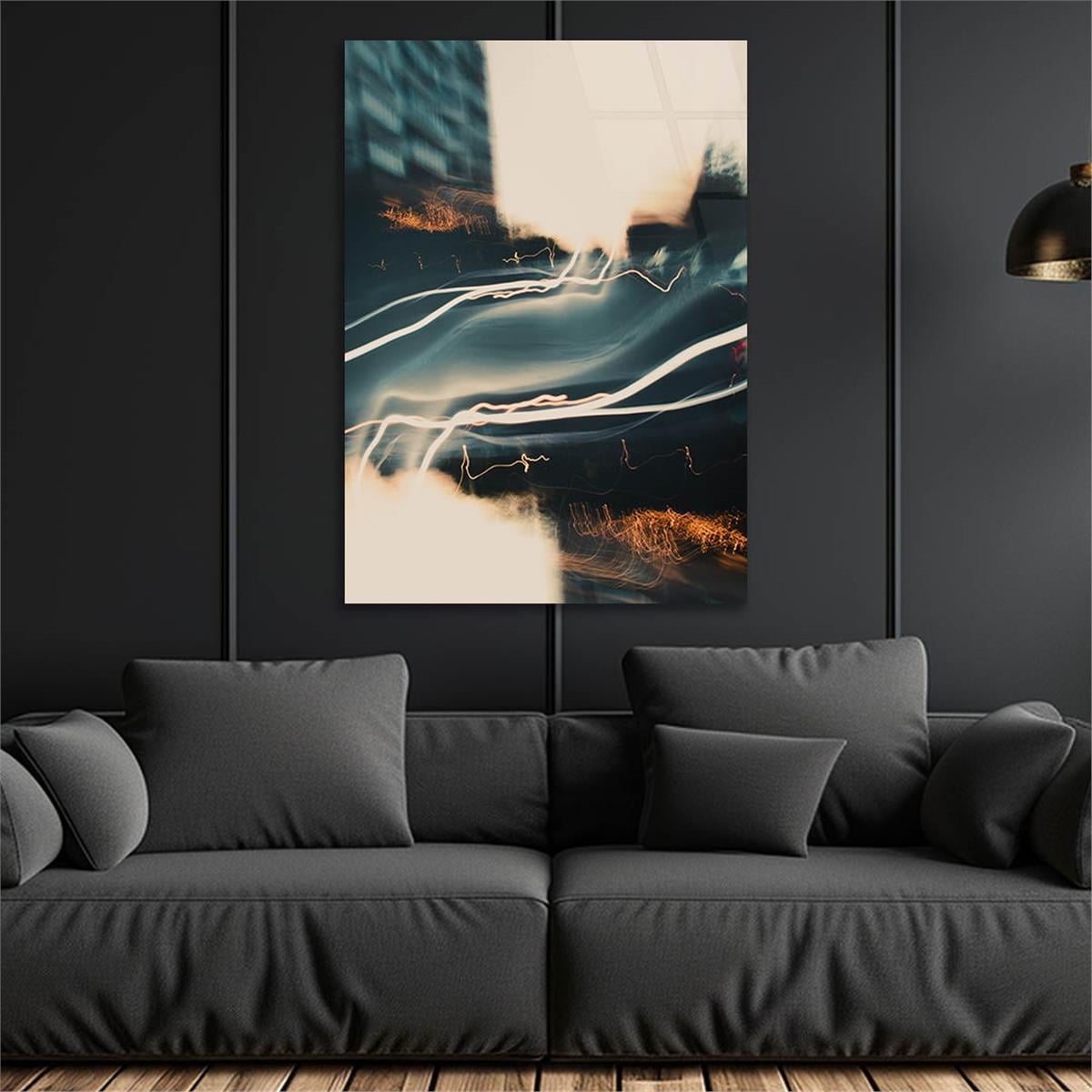 Tempered Glasss Wall Arts Art-Themed