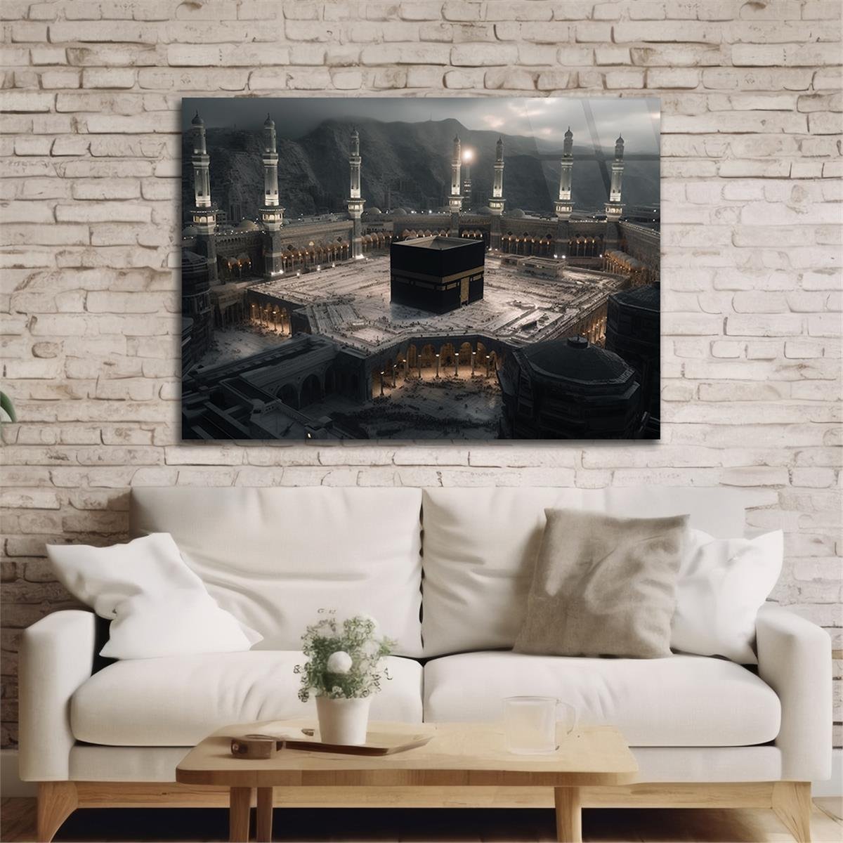 Horizontal Religious-themed Tempered Glass Wall Art 147
