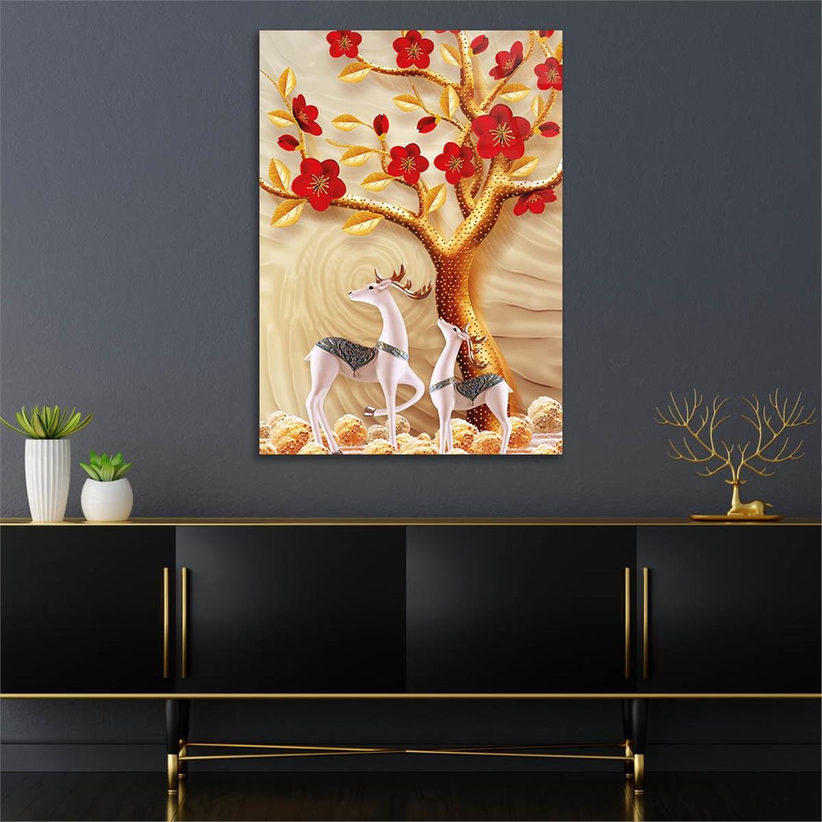 Tempered Glasss Wall Arts Art-Themed