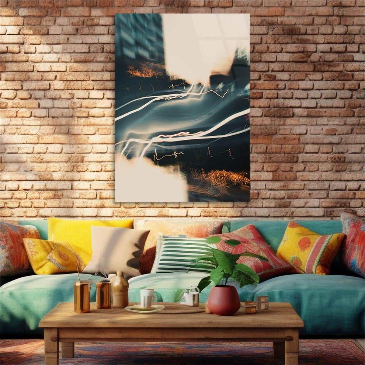 Tempered Glasss Wall Arts Art-Themed