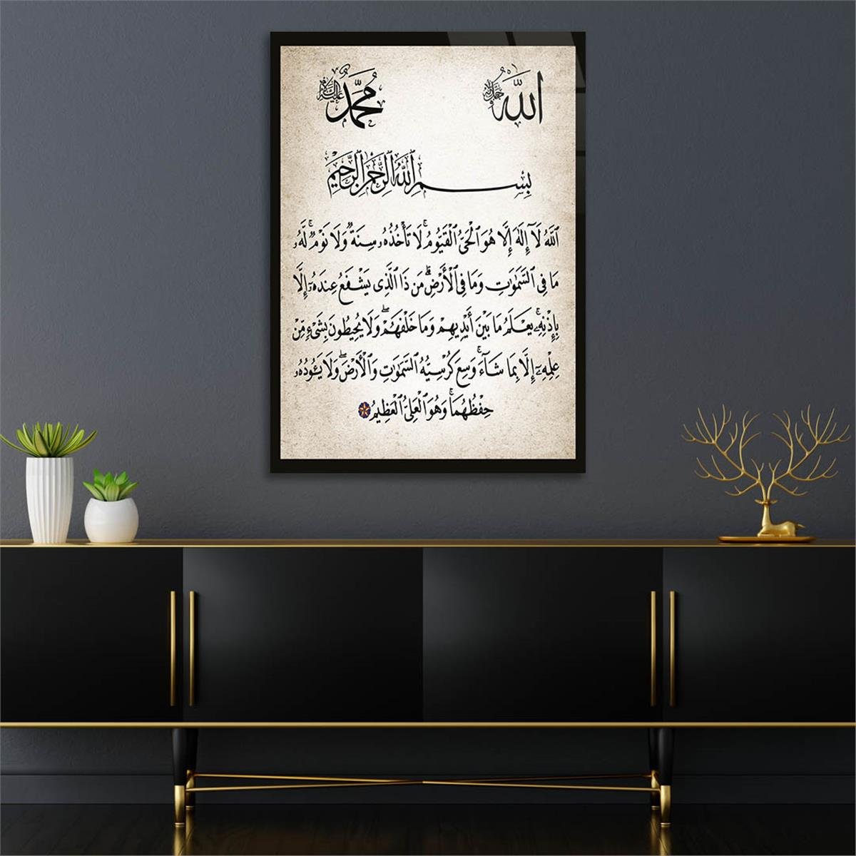 Tempered Glasss Wall Arts Religious-Themed