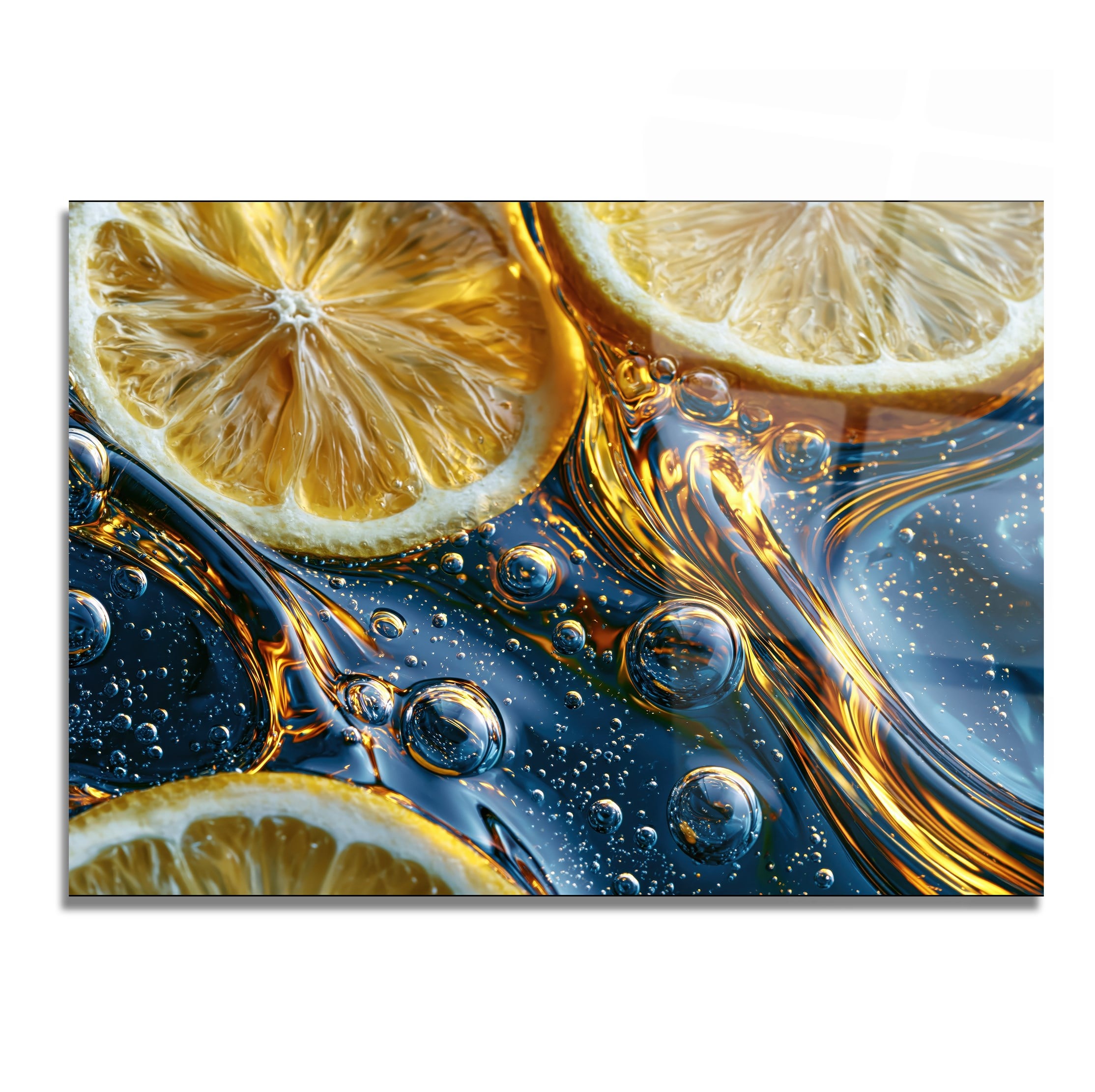 Horizontal Art-Themed Tempered Glass Wall Art 568