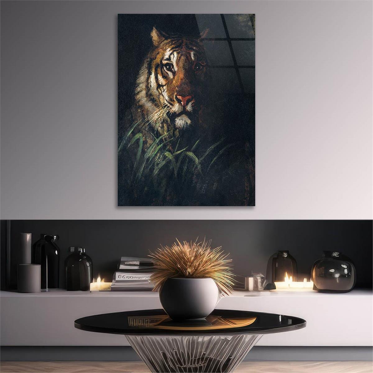 Tempered Glasss Wall Arts Art-Themed