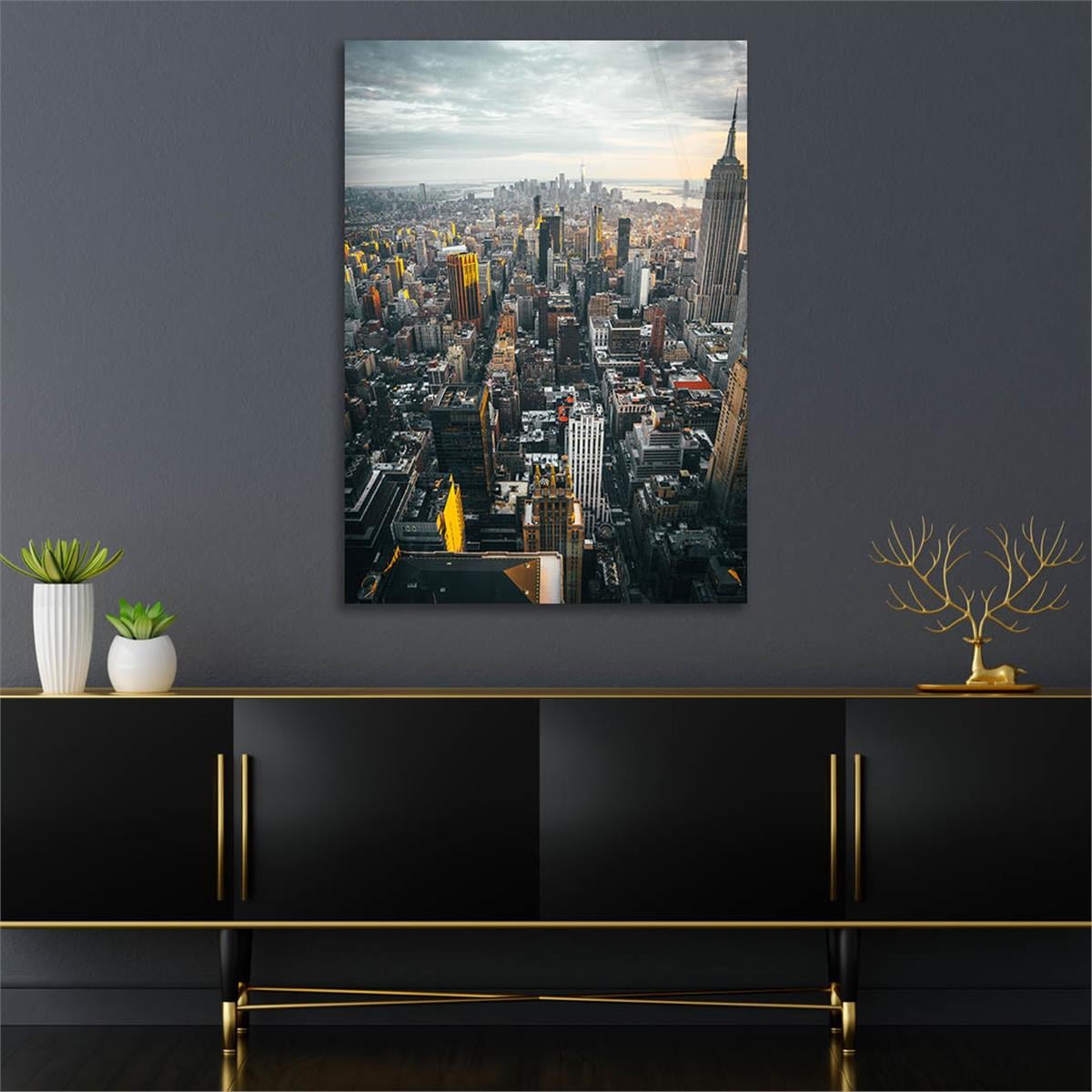 Tempered Glasss Wall Arts Art-Themed