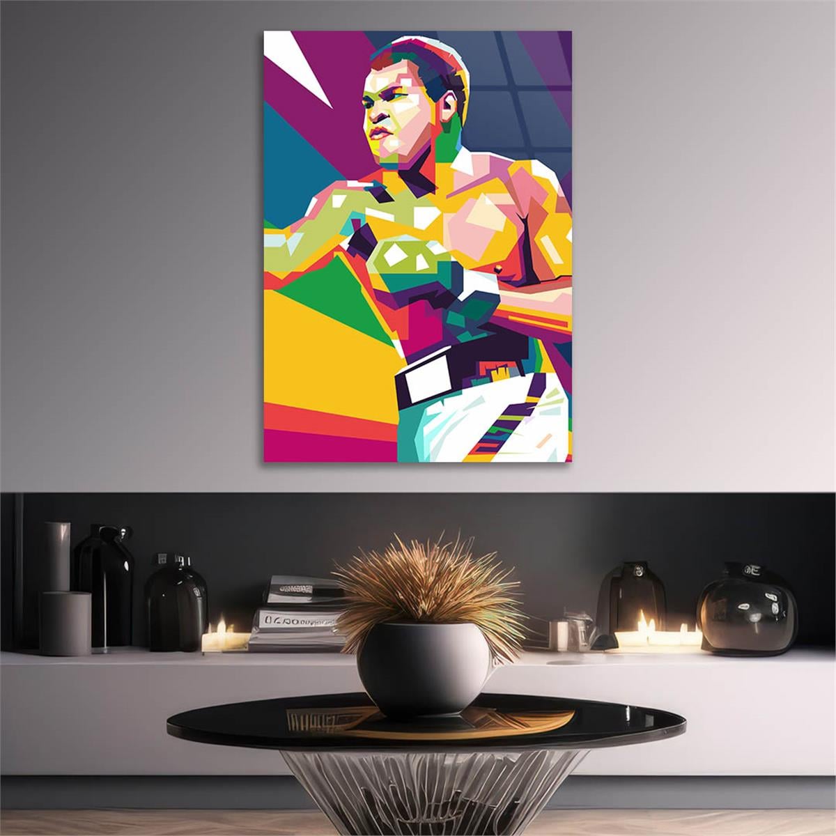 Tempered Glasss Wall Arts Art-Themed