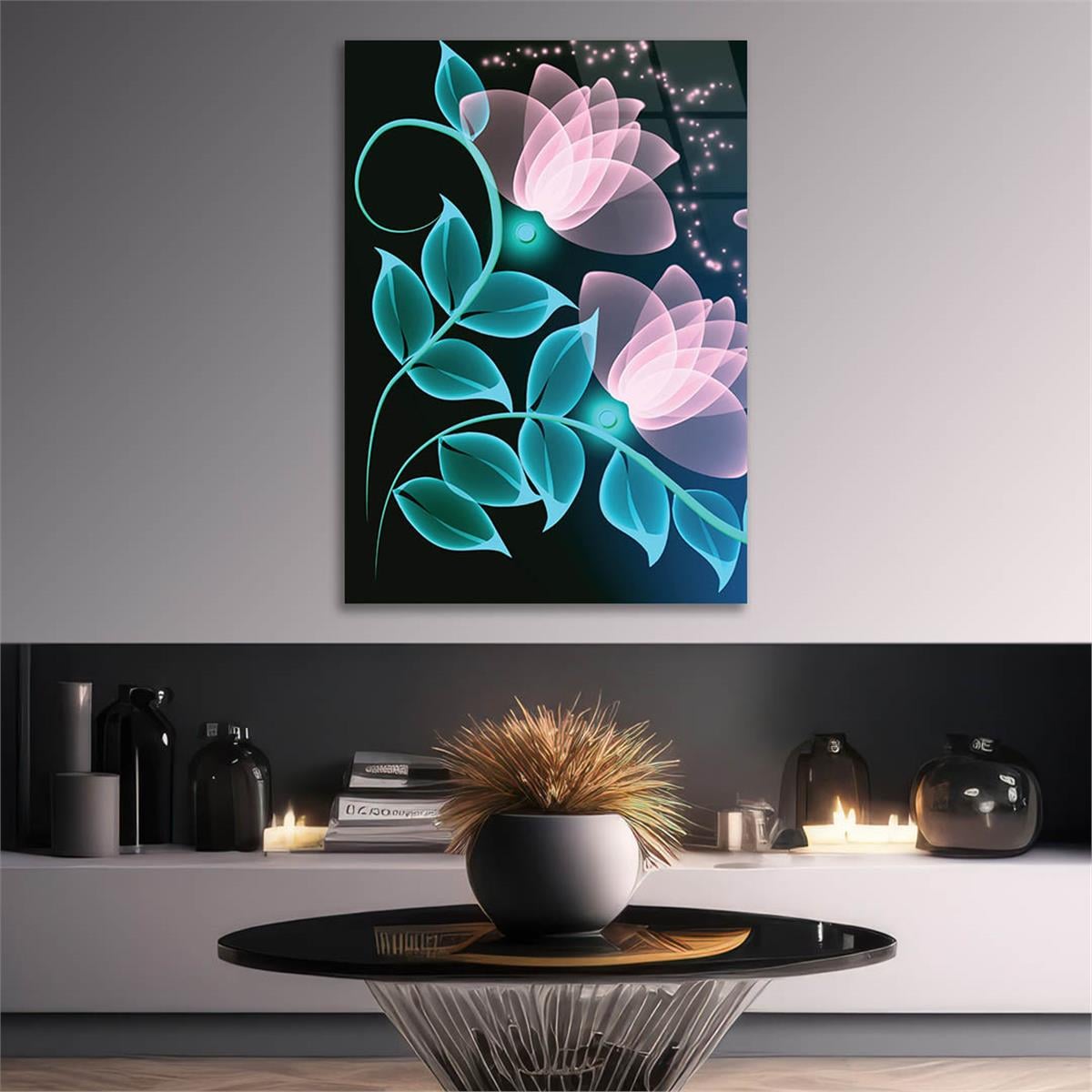 Tempered Glasss Wall Arts Art-Themed