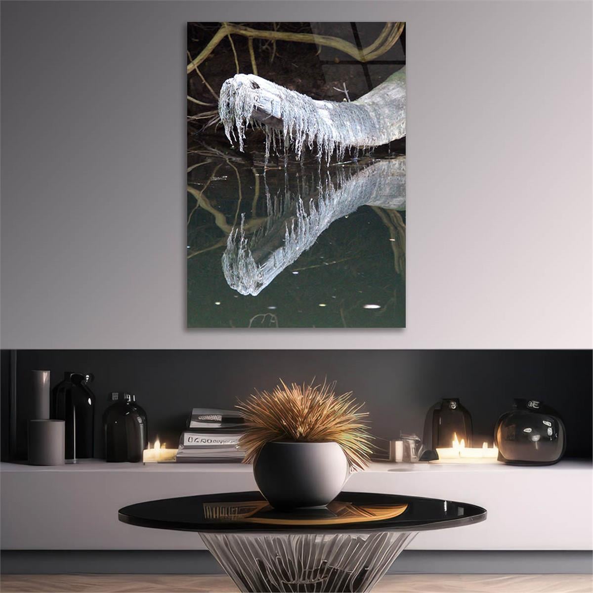Tempered Glasss Wall Arts Art-Themed