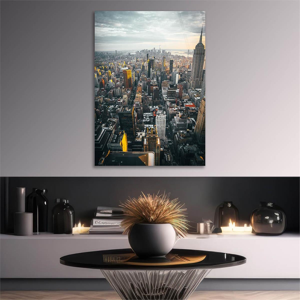 Tempered Glasss Wall Arts Art-Themed