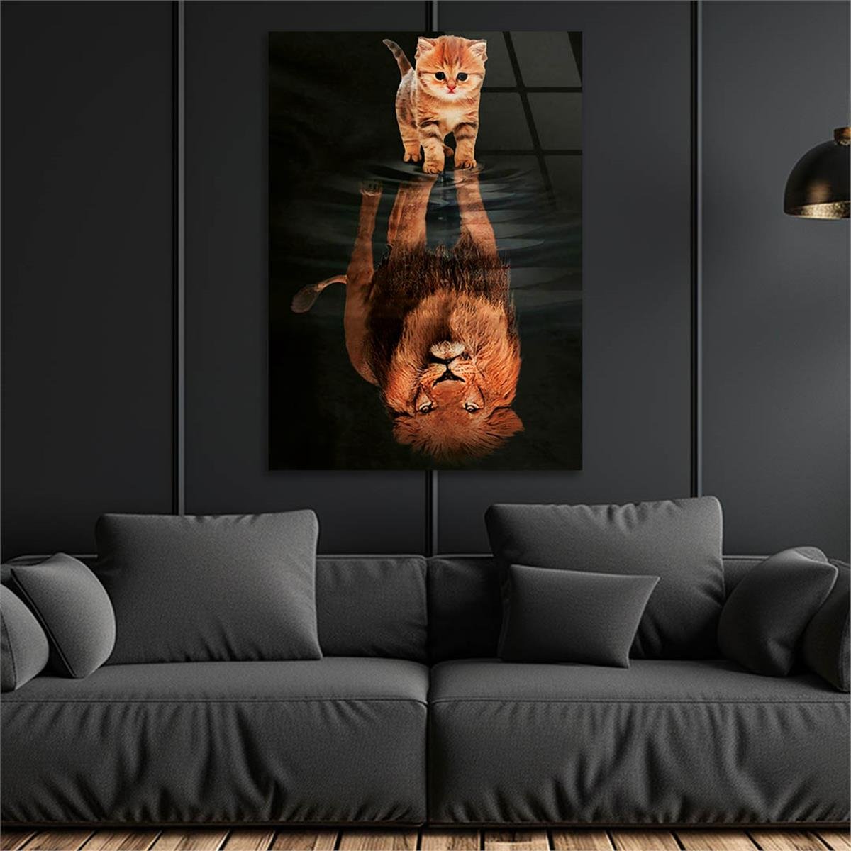 Tempered Glasss Wall Arts Art-Themed