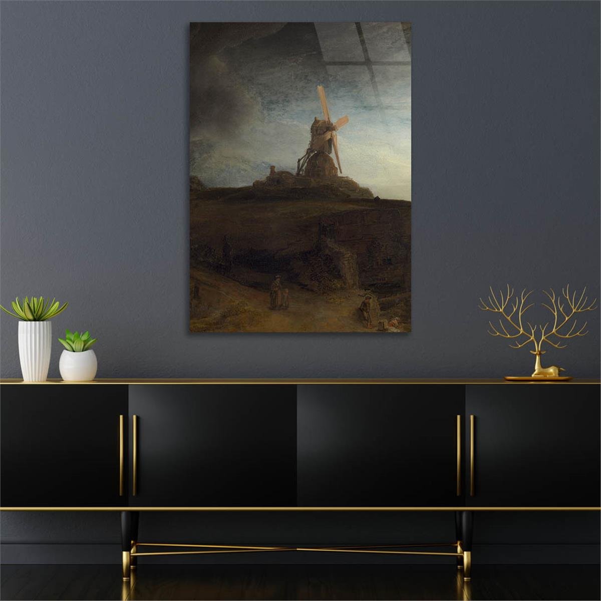 Tempered Glasss Wall Arts Art-Themed