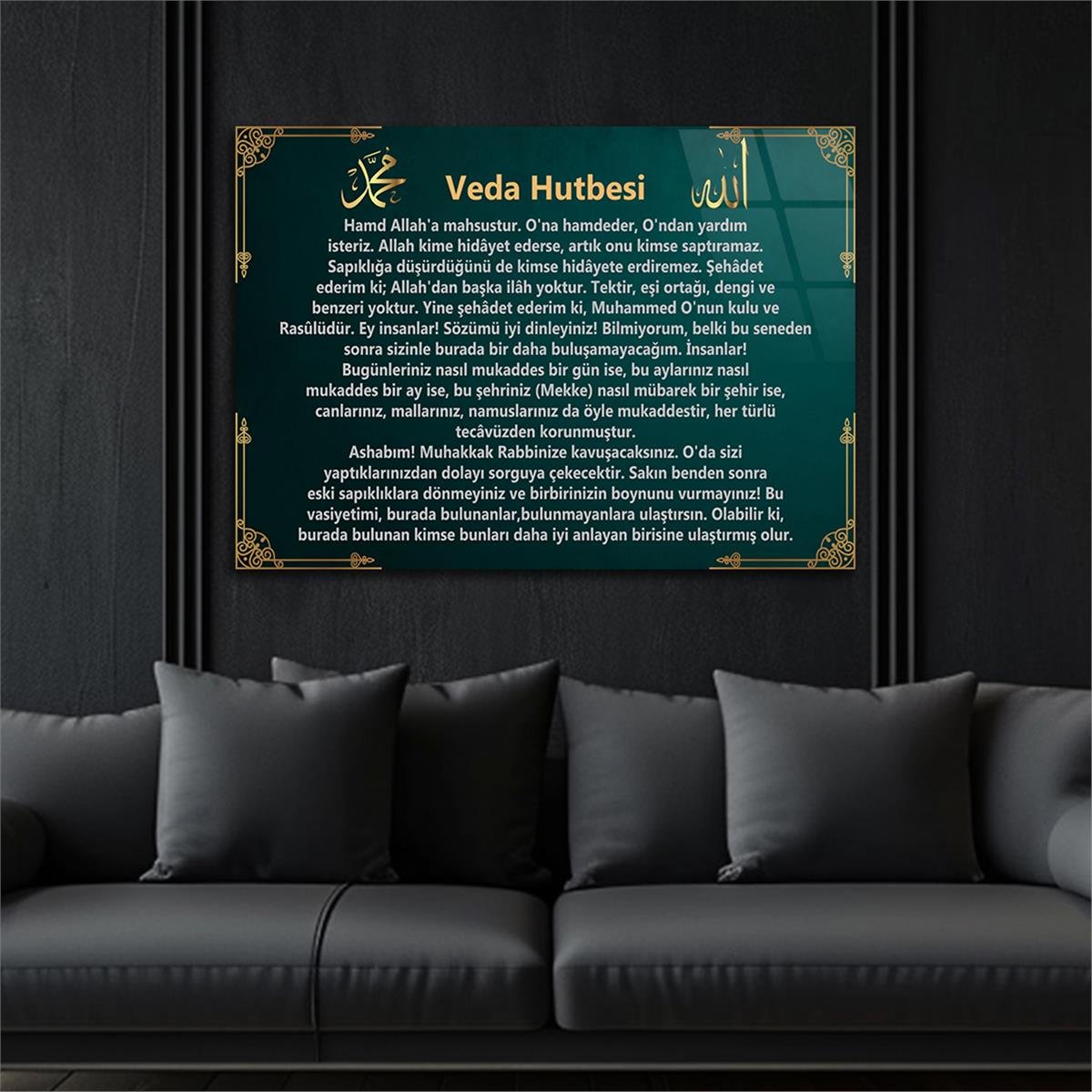 Tempered Glasss Wall Arts Religious-Themed