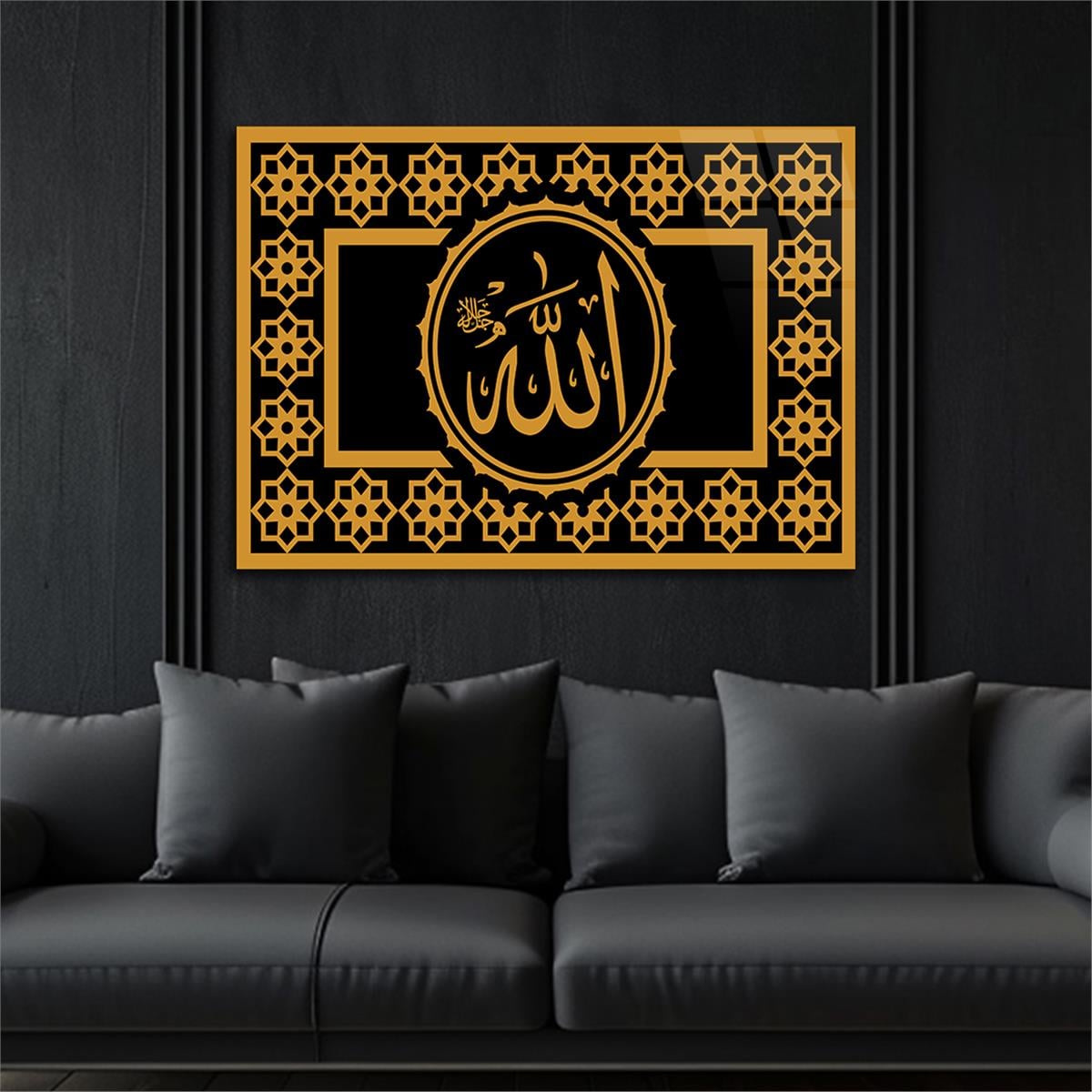 Tempered Glasss Wall Arts Religious-Themed