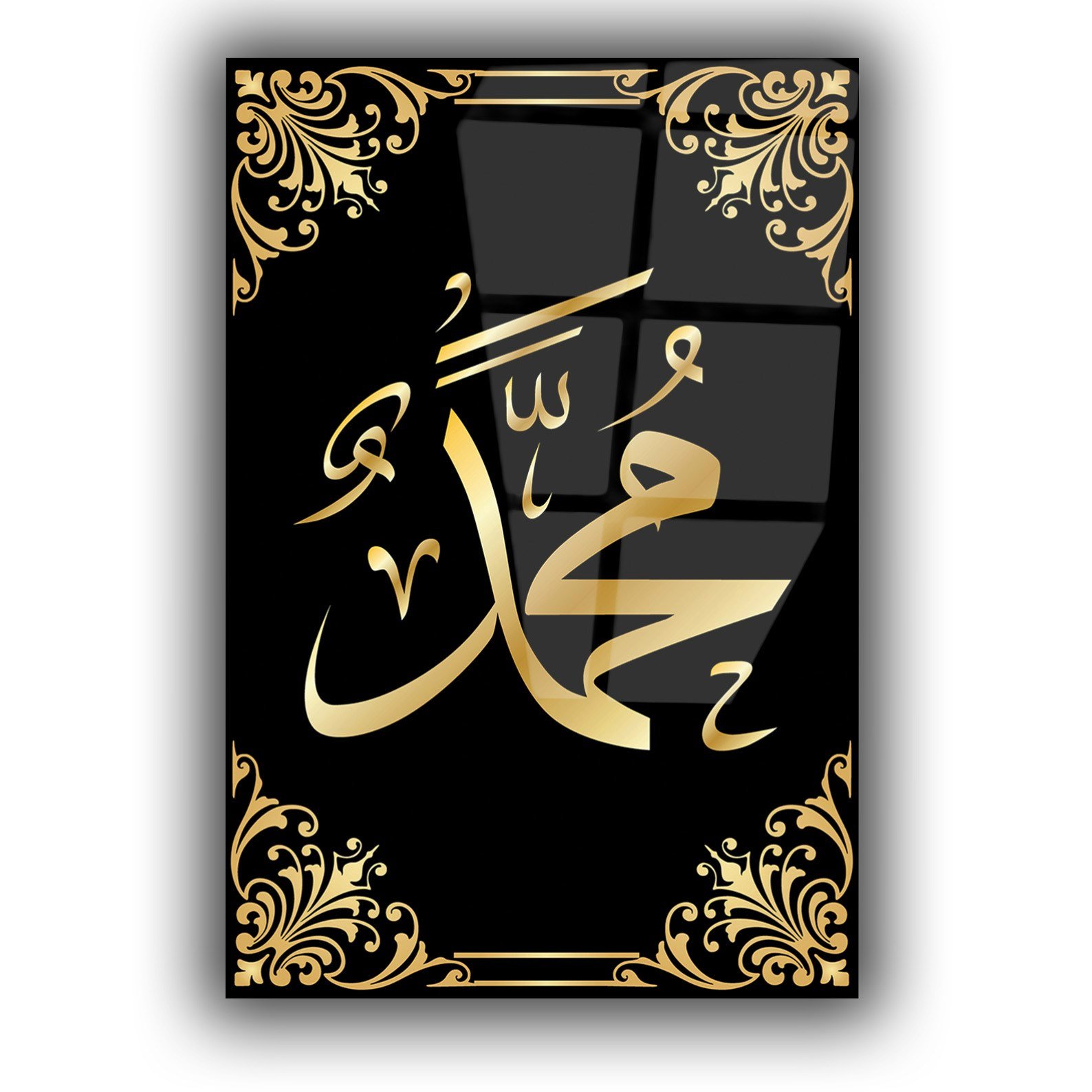 لوح زجاجي ديني