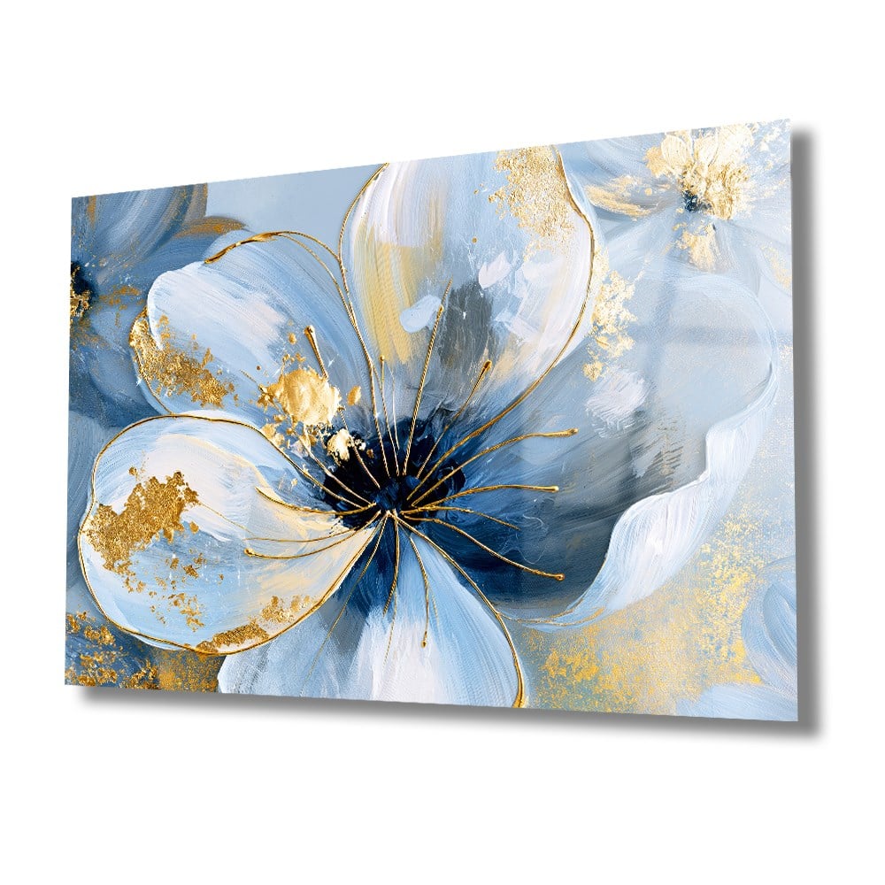 Horizontal Art-Themed Tempered Glass Wall Art 573